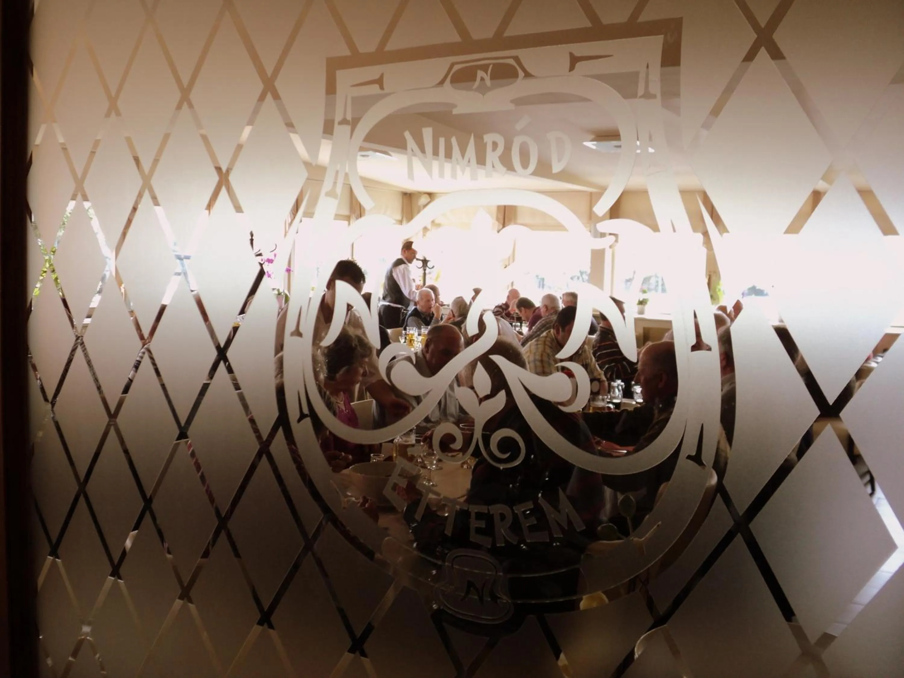 Decorative detail in Nimród Hotel és Ètterem