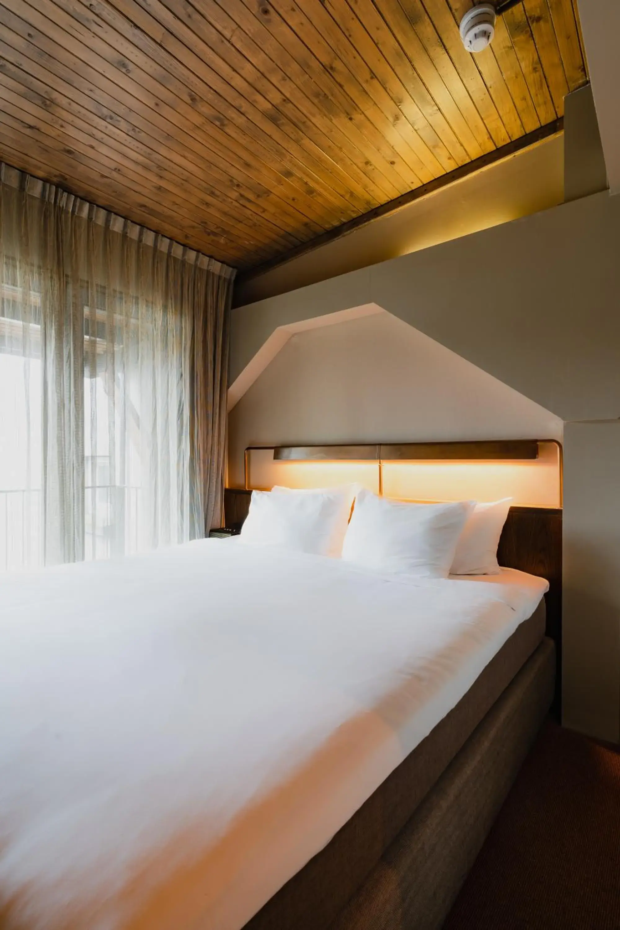 Bed in Hotel van de Vijsel Bed in Hotel van de Vijsel