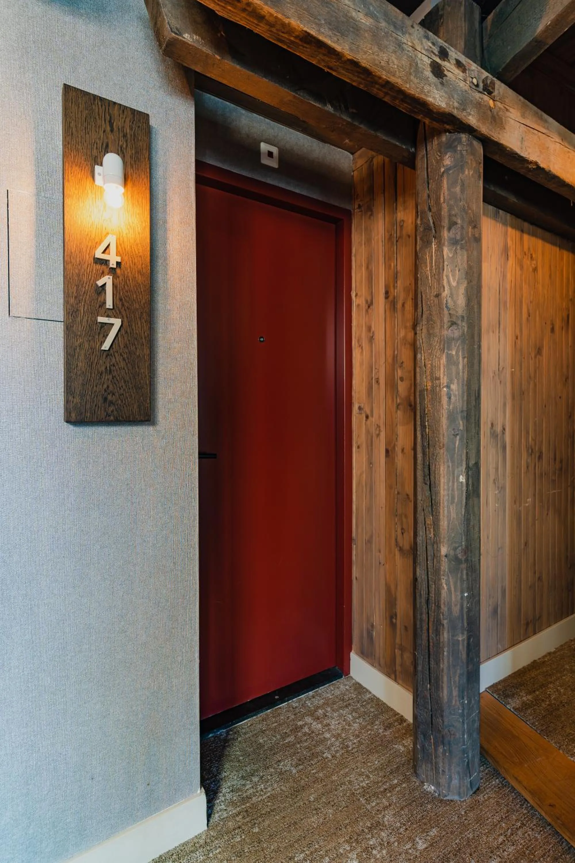 Decorative detail in Hotel van de Vijsel