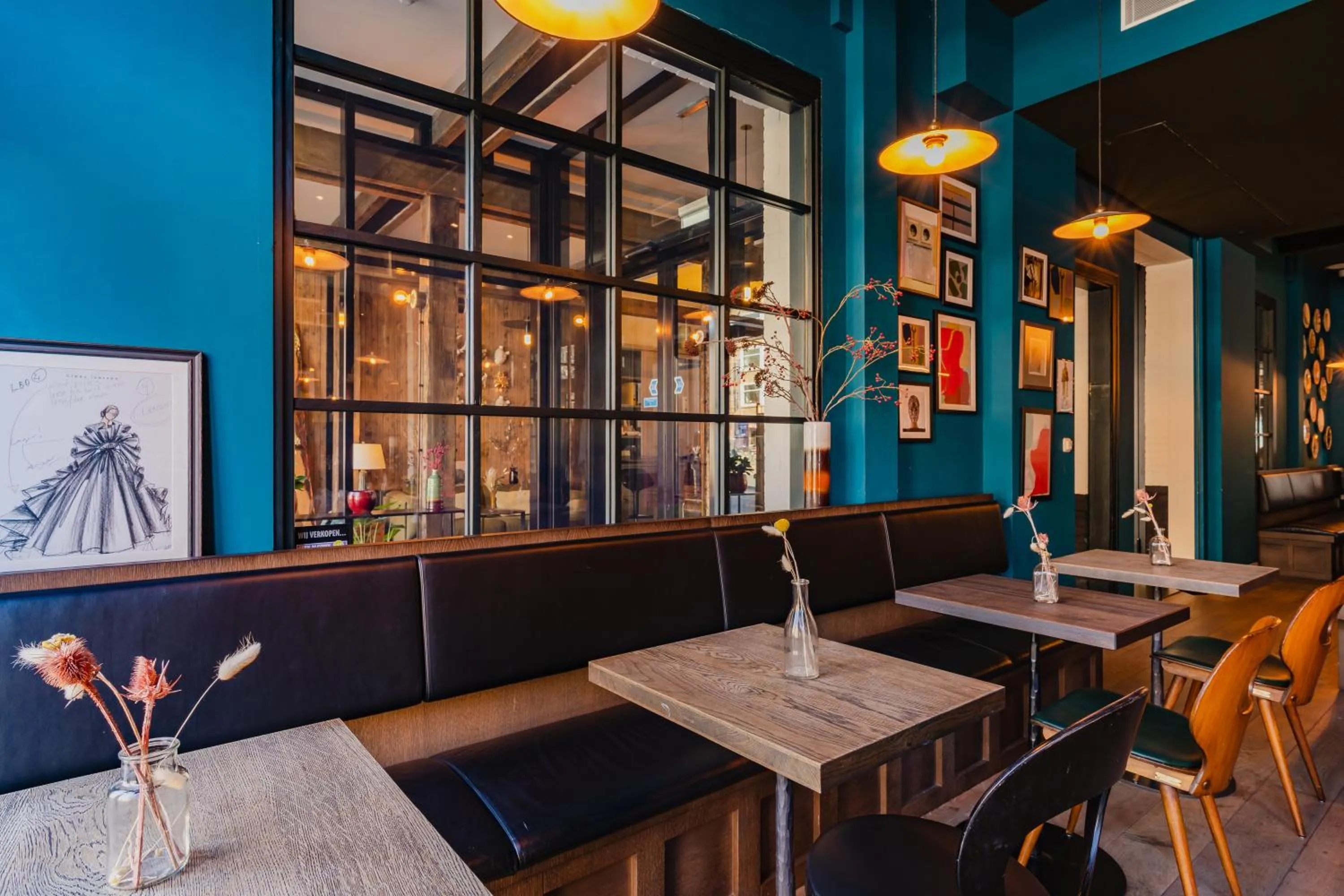 Lounge or bar in Hotel van de Vijsel