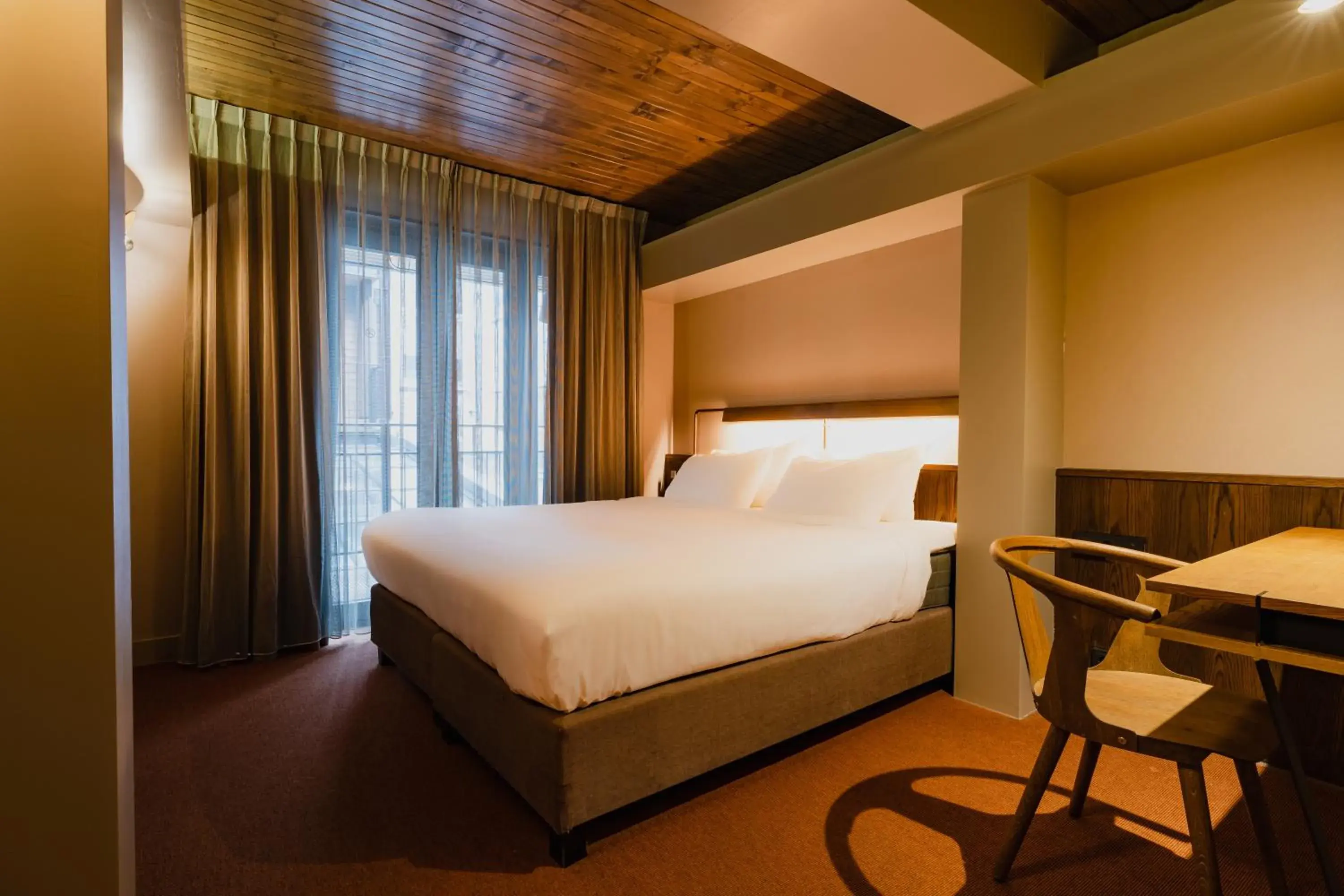 Bed in Hotel van de Vijsel Bed in Hotel van de Vijsel