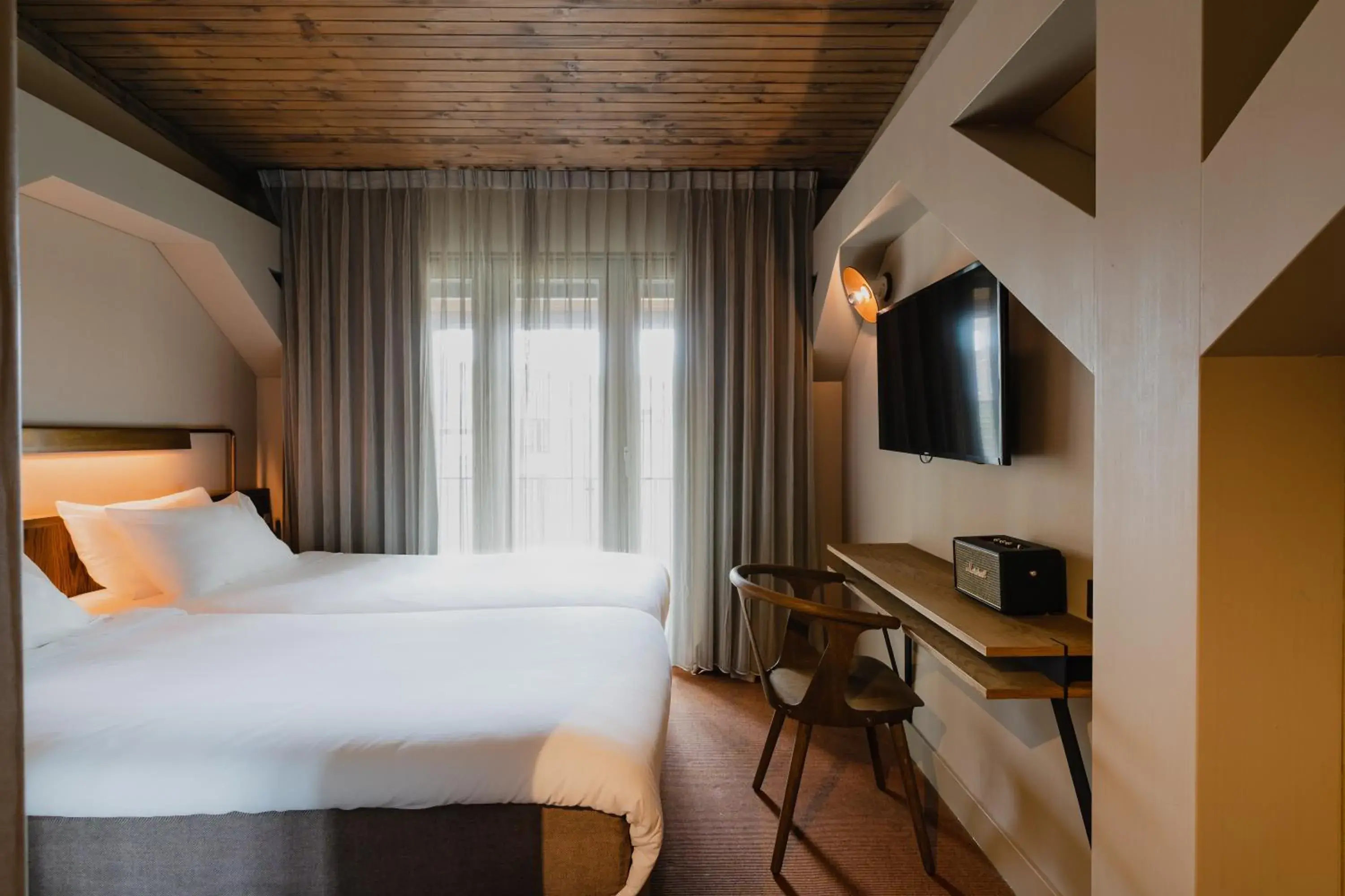 Bed in Hotel van de Vijsel Bed in Hotel van de Vijsel