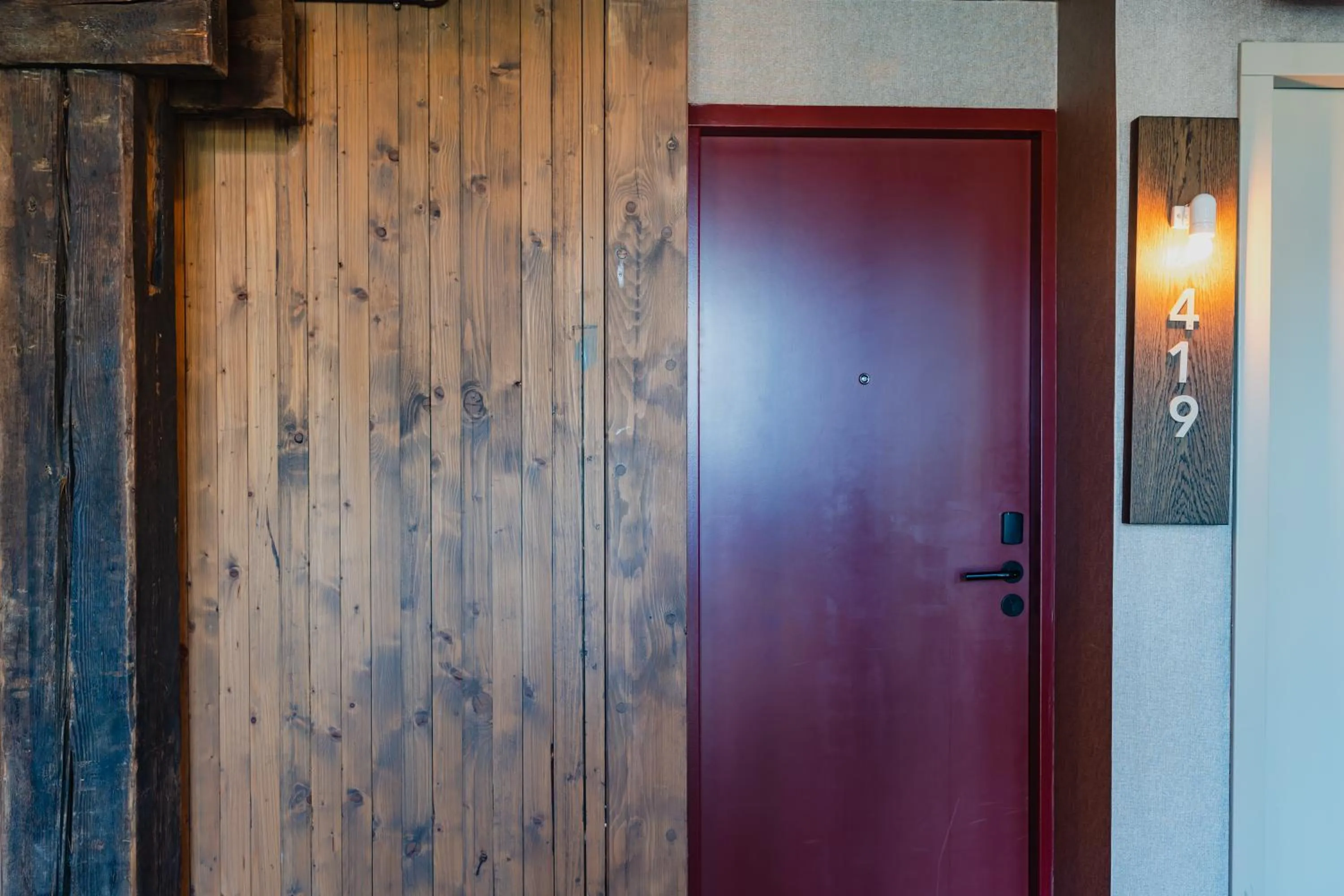 Decorative detail in Hotel van de Vijsel