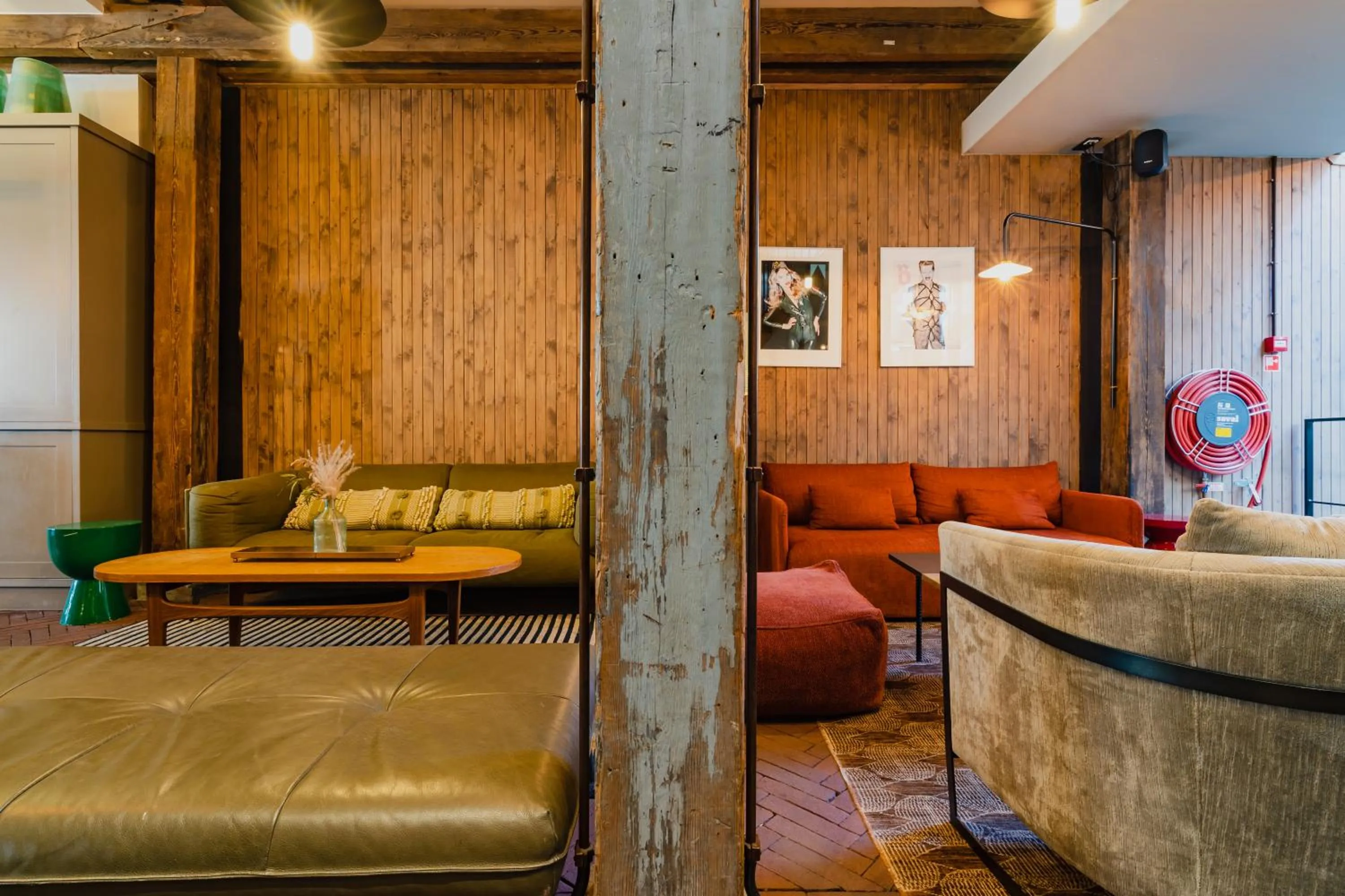 Lobby or reception in Hotel van de Vijsel