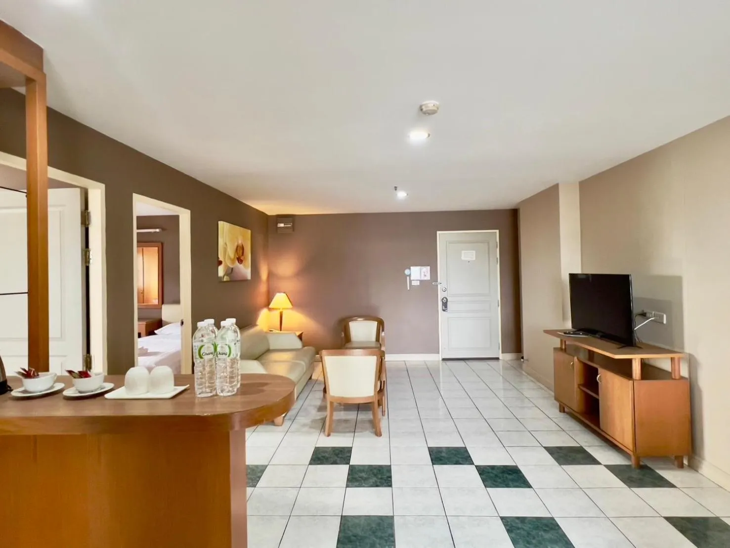 Living room in BU Place Hotel