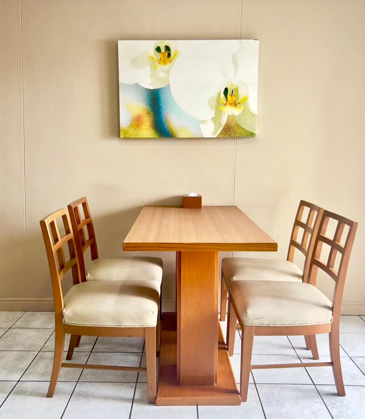 Seating area in BU Place Hotel