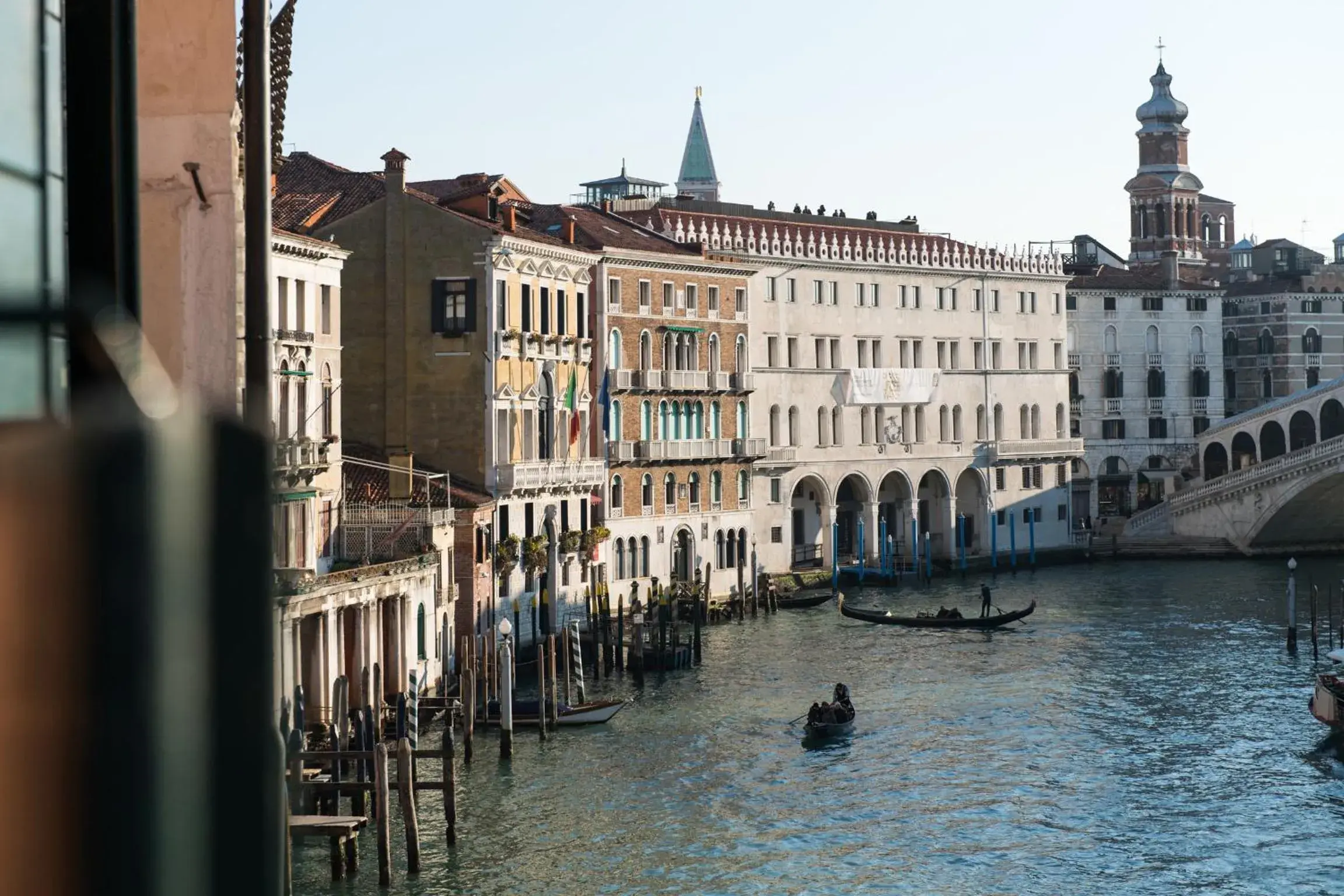 View (from property/room) in Locanda Leon Bianco on the Grand Canal View (from property/room) in Locanda Leon Bianco on the Grand Canal