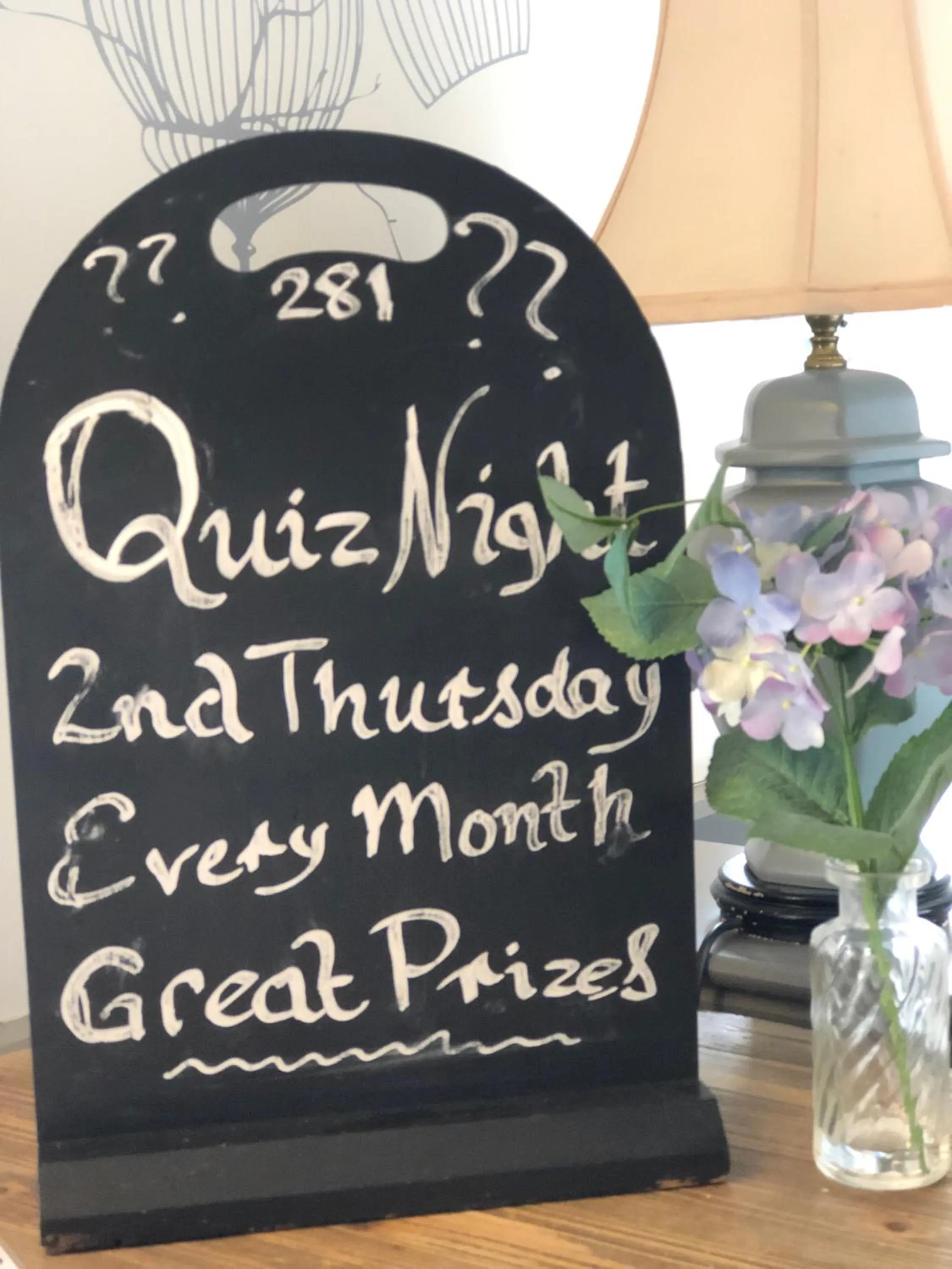 Decorative detail in 281 Hotel & Restaurant