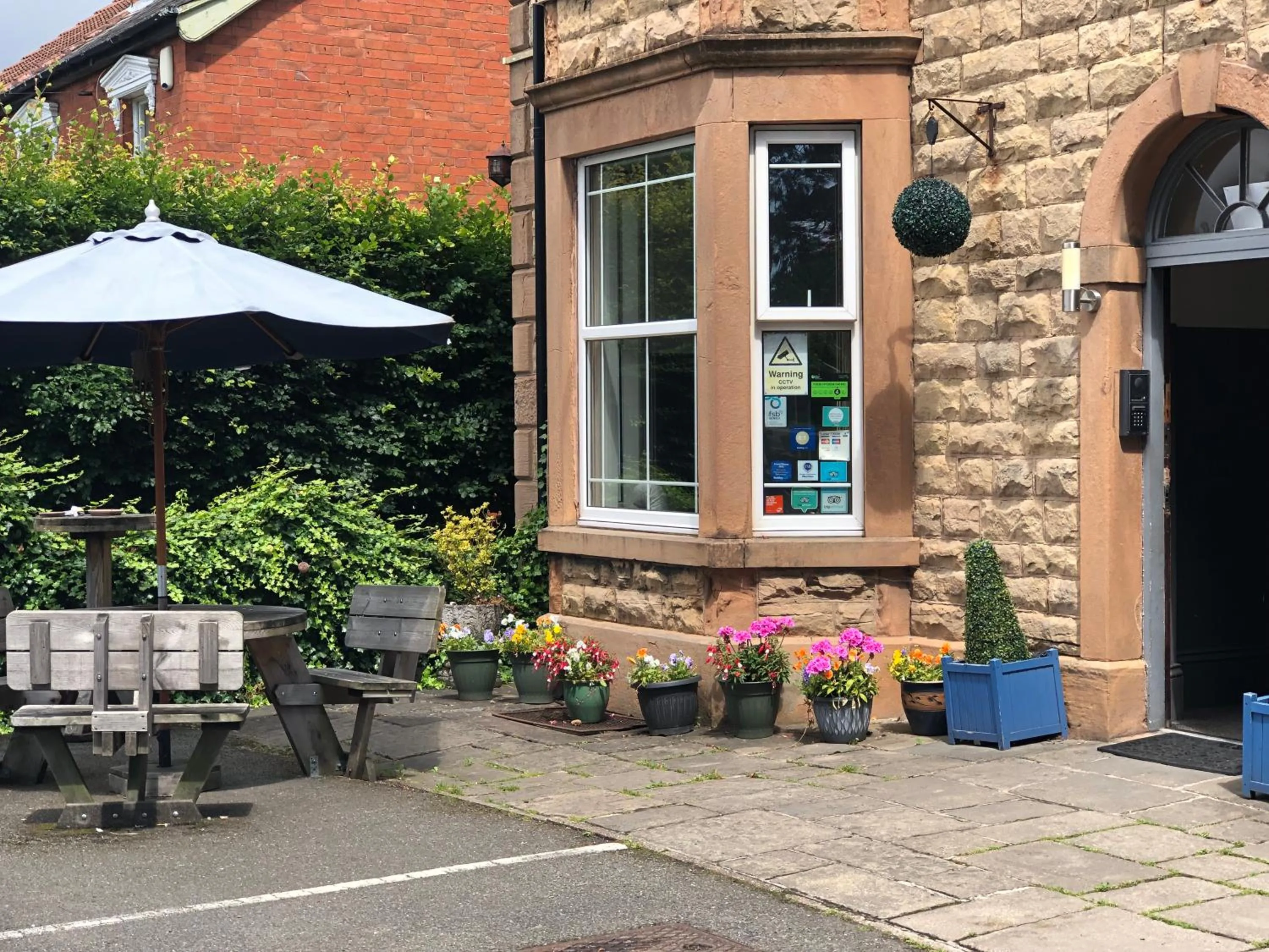 Patio in 281 Hotel & Restaurant
