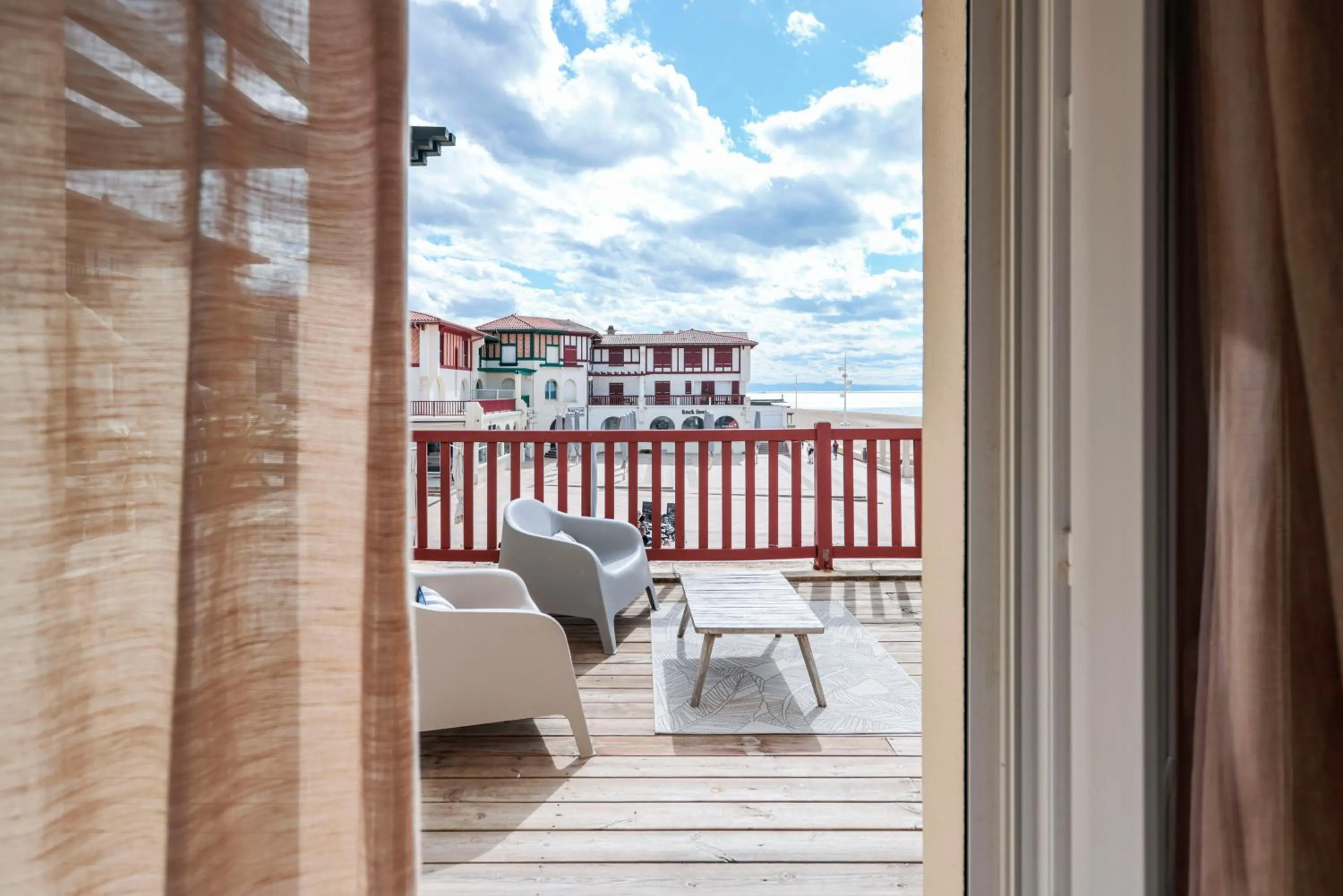 View (from property/room) in Hôtel de La Plage