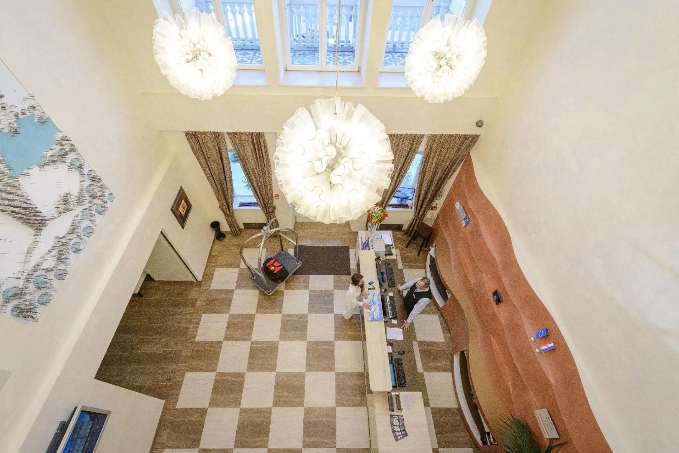 Lobby or reception in Hotel Lapad