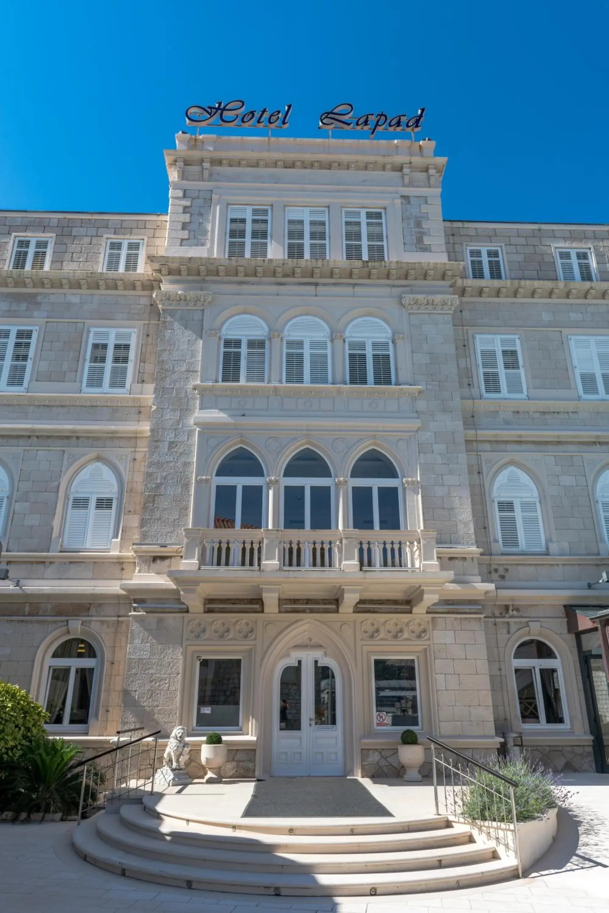 Property building in Hotel Lapad Property building in Hotel Lapad