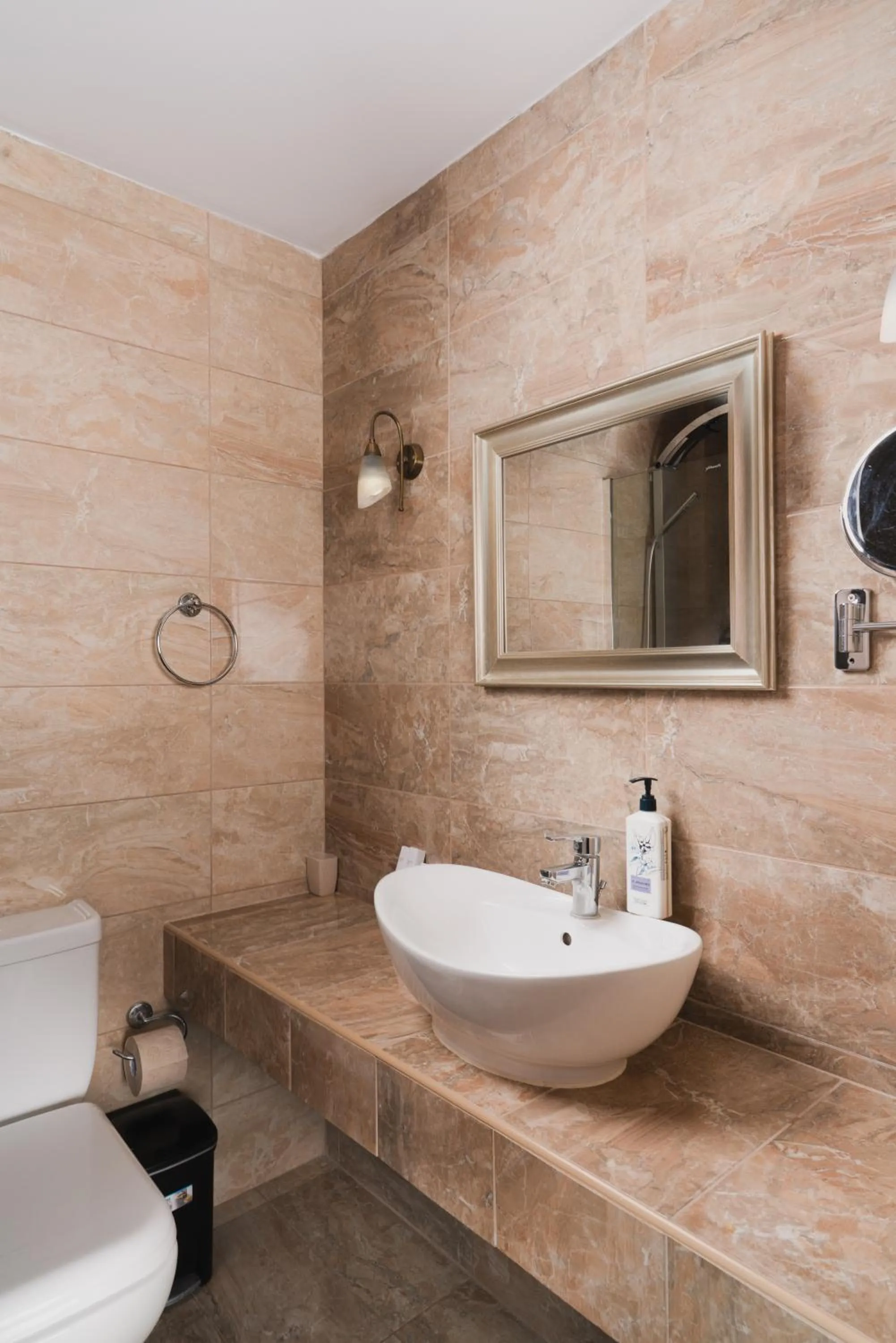 Toilet in Aeolos Boutique Hotel & Suites