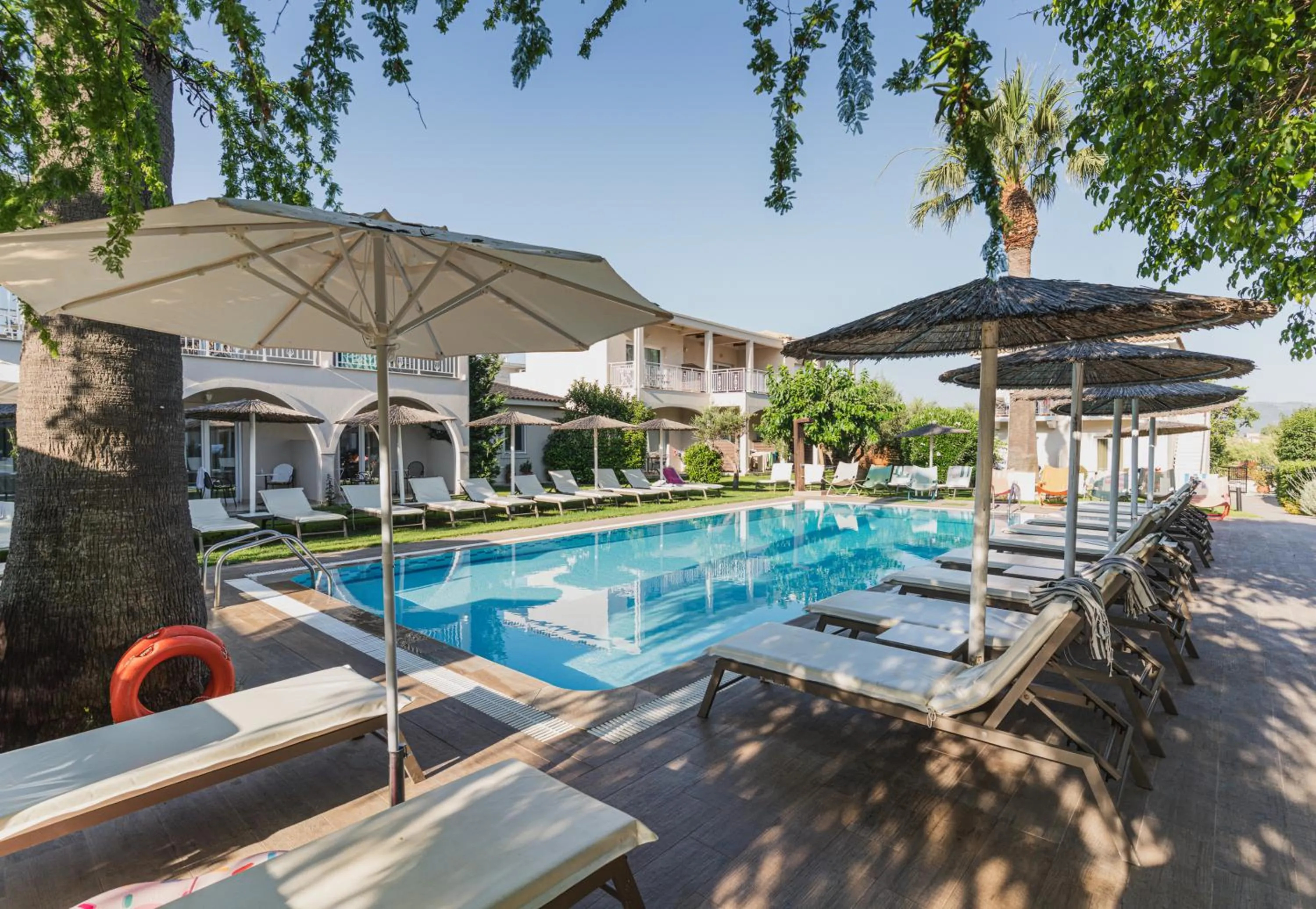 Swimming pool in Aeolos Boutique Hotel & Suites