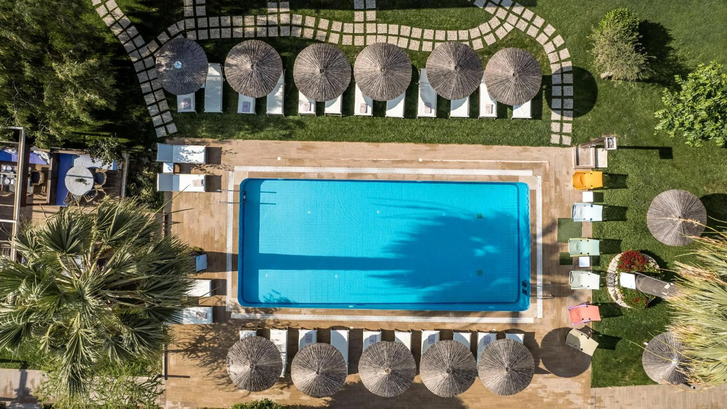 Bird's eye view in Aeolos Boutique Hotel & Suites