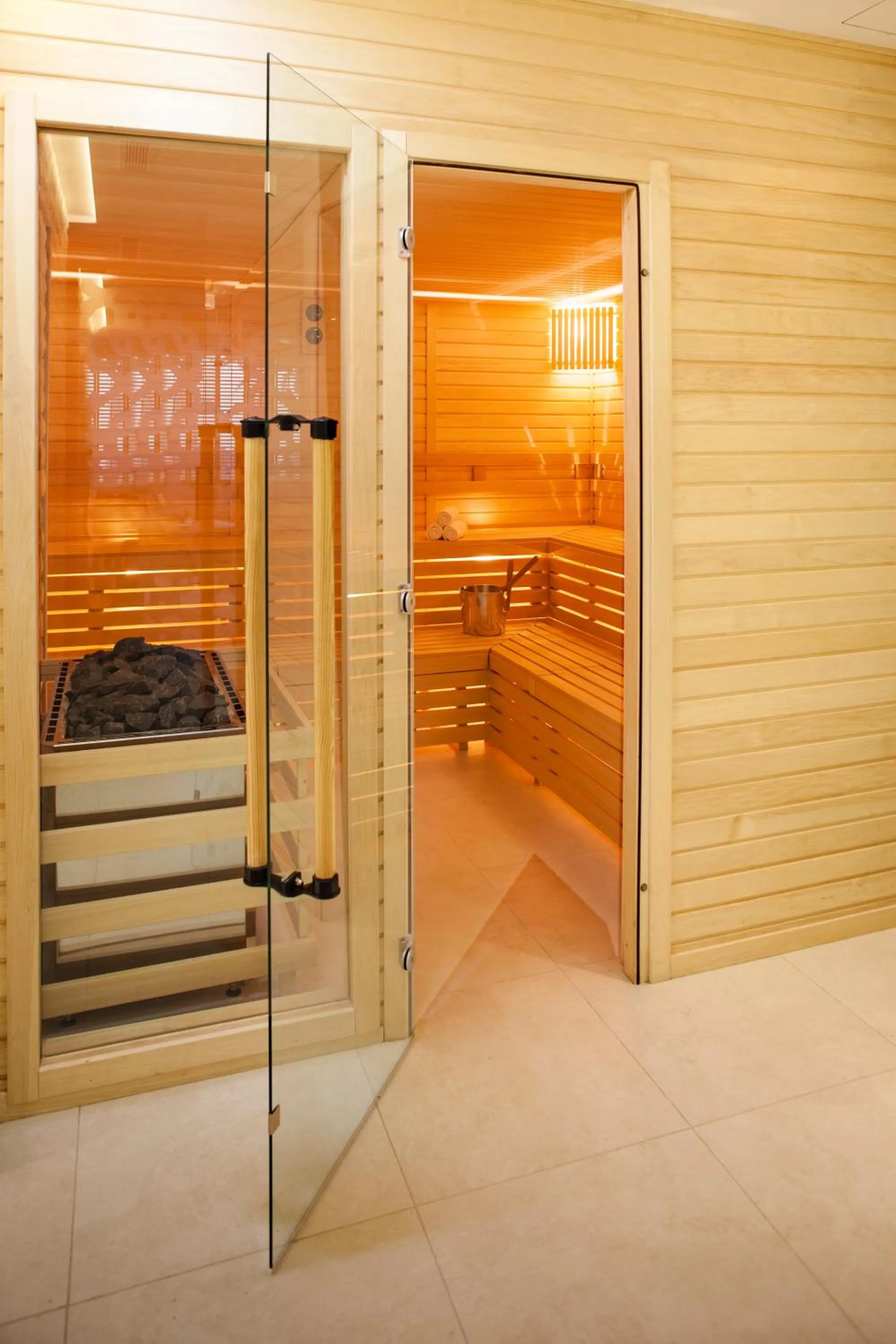 Sauna in Hapimag Apartments Marbella