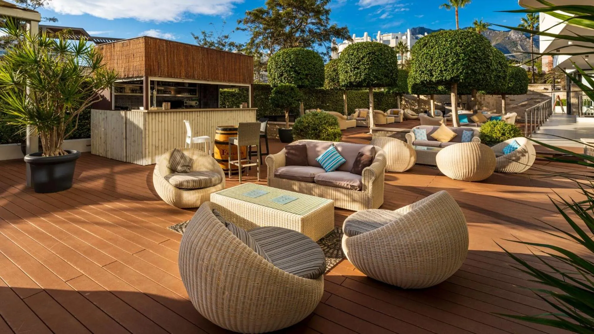 Lounge or bar in Hapimag Apartments Marbella