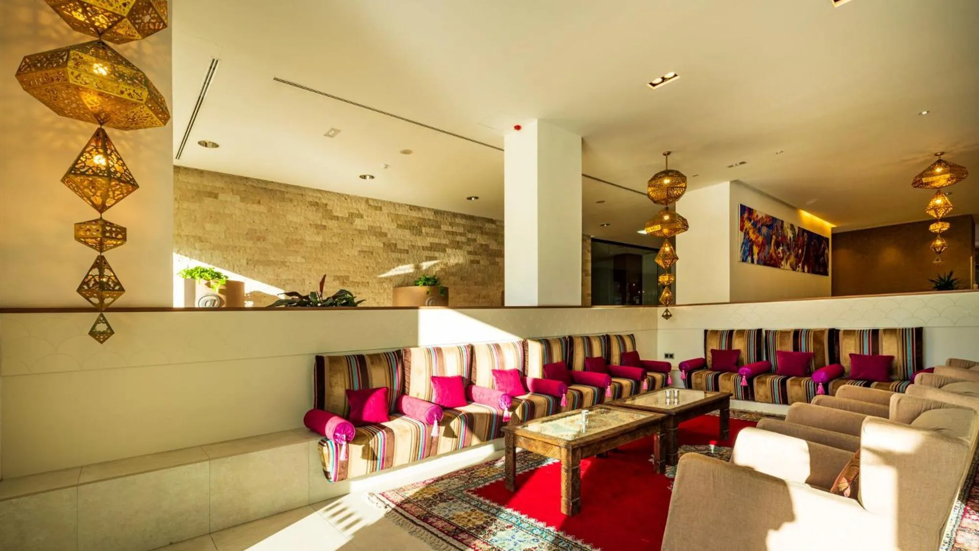 Seating area in Hapimag Apartments Marbella