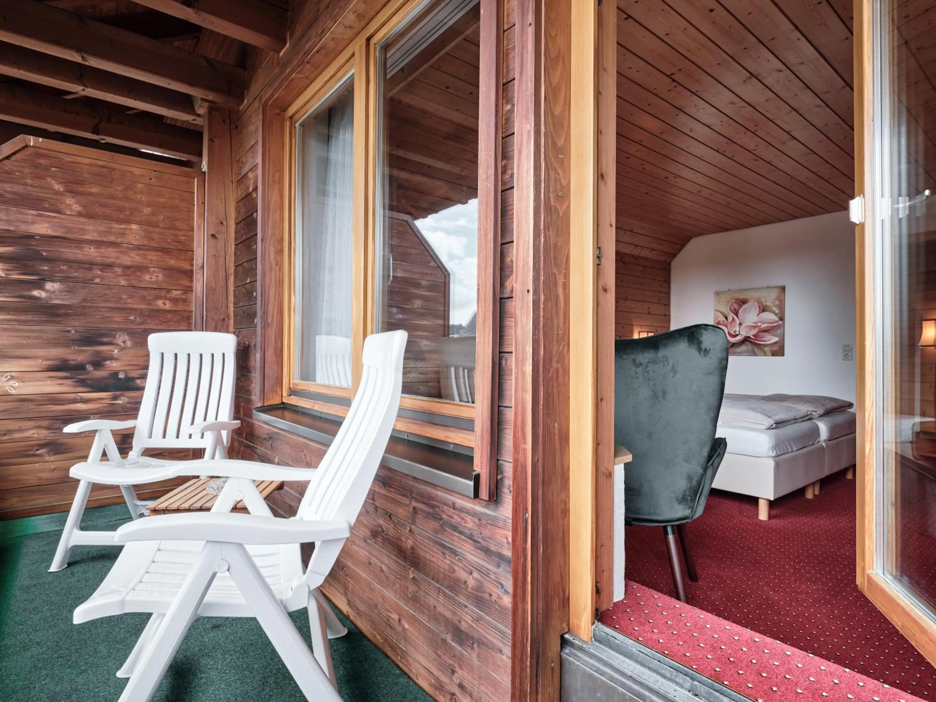 Balcony/Terrace in Hotel Hochfirst