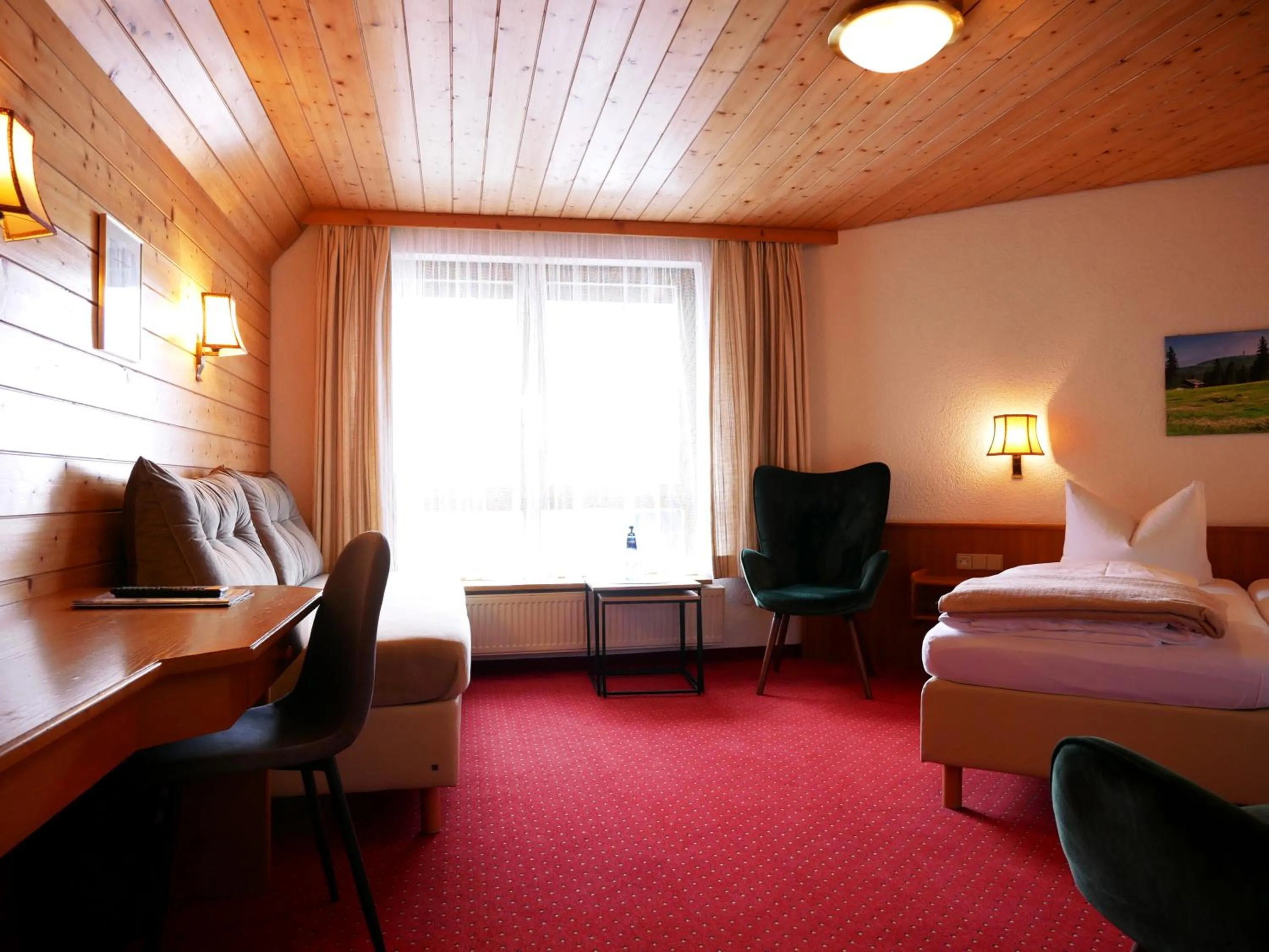 Bed in Hotel Hochfirst