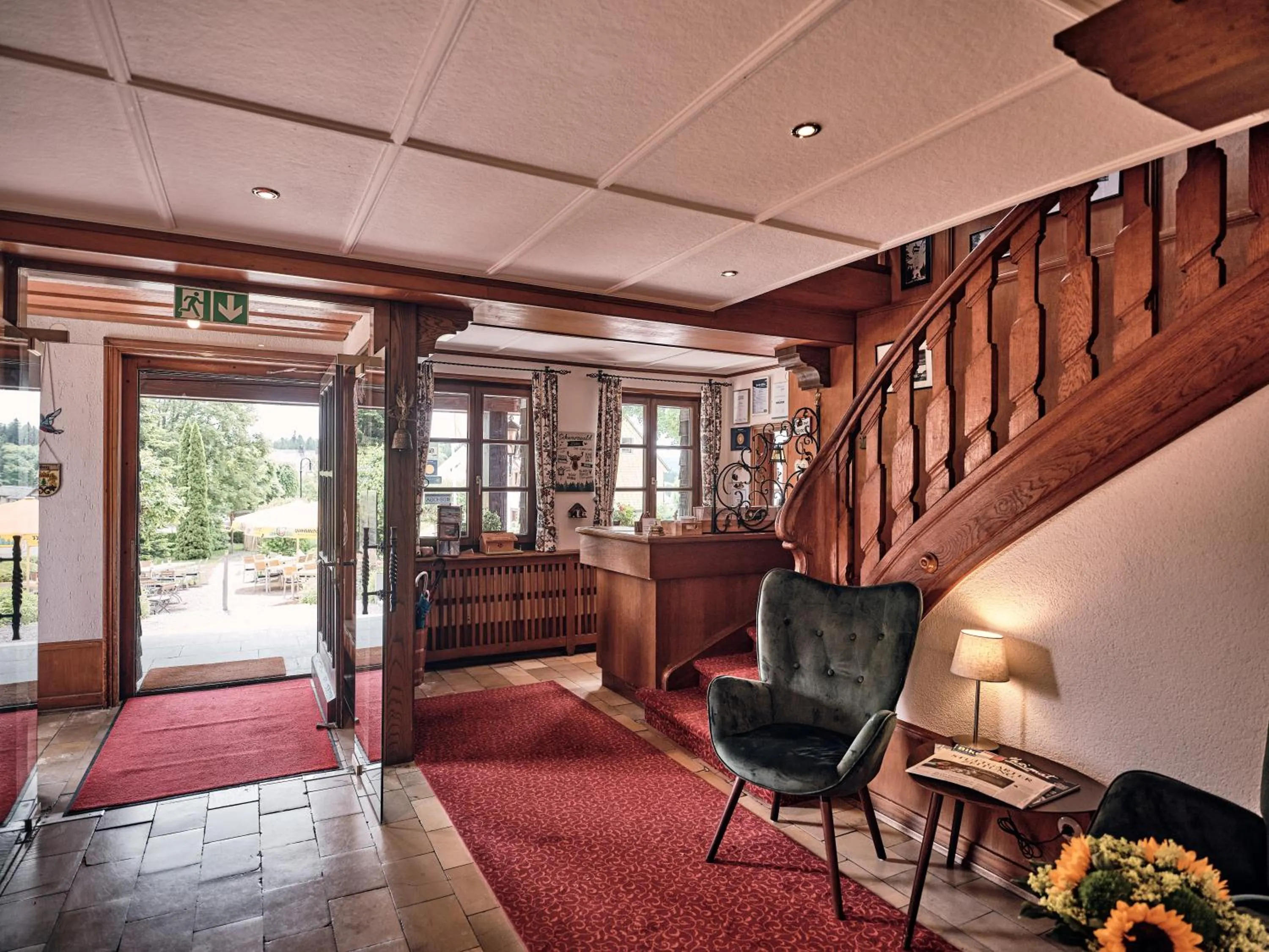 Lobby or reception in Hotel Hochfirst