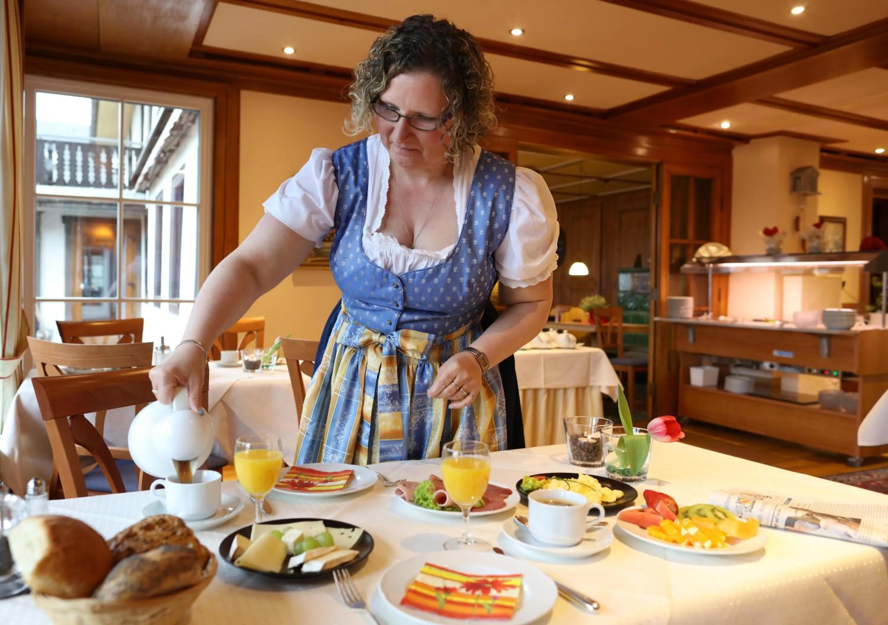 People in Hotel Hochfirst