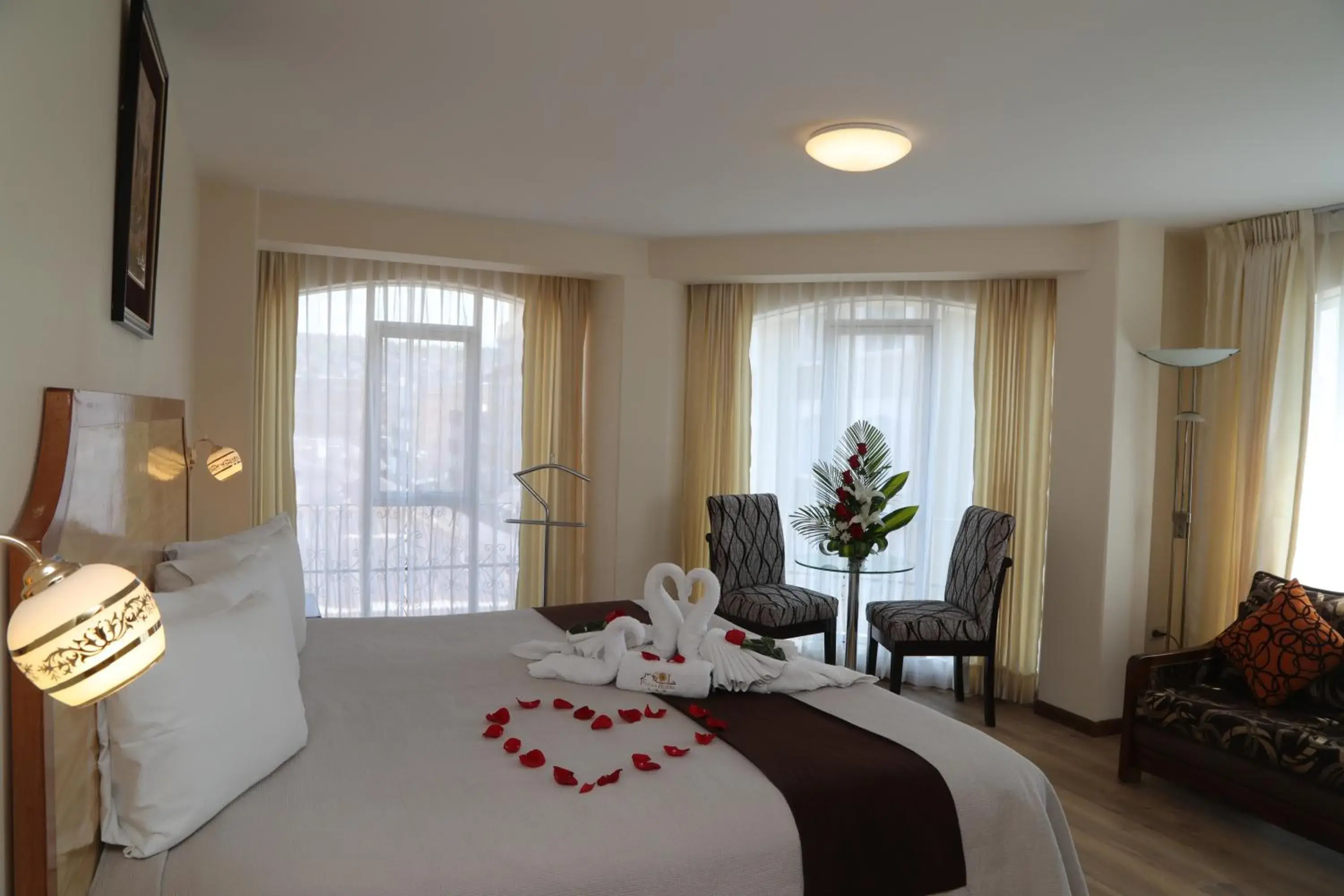 Bed in Sol Plaza Hotel Bed in Sol Plaza Hotel