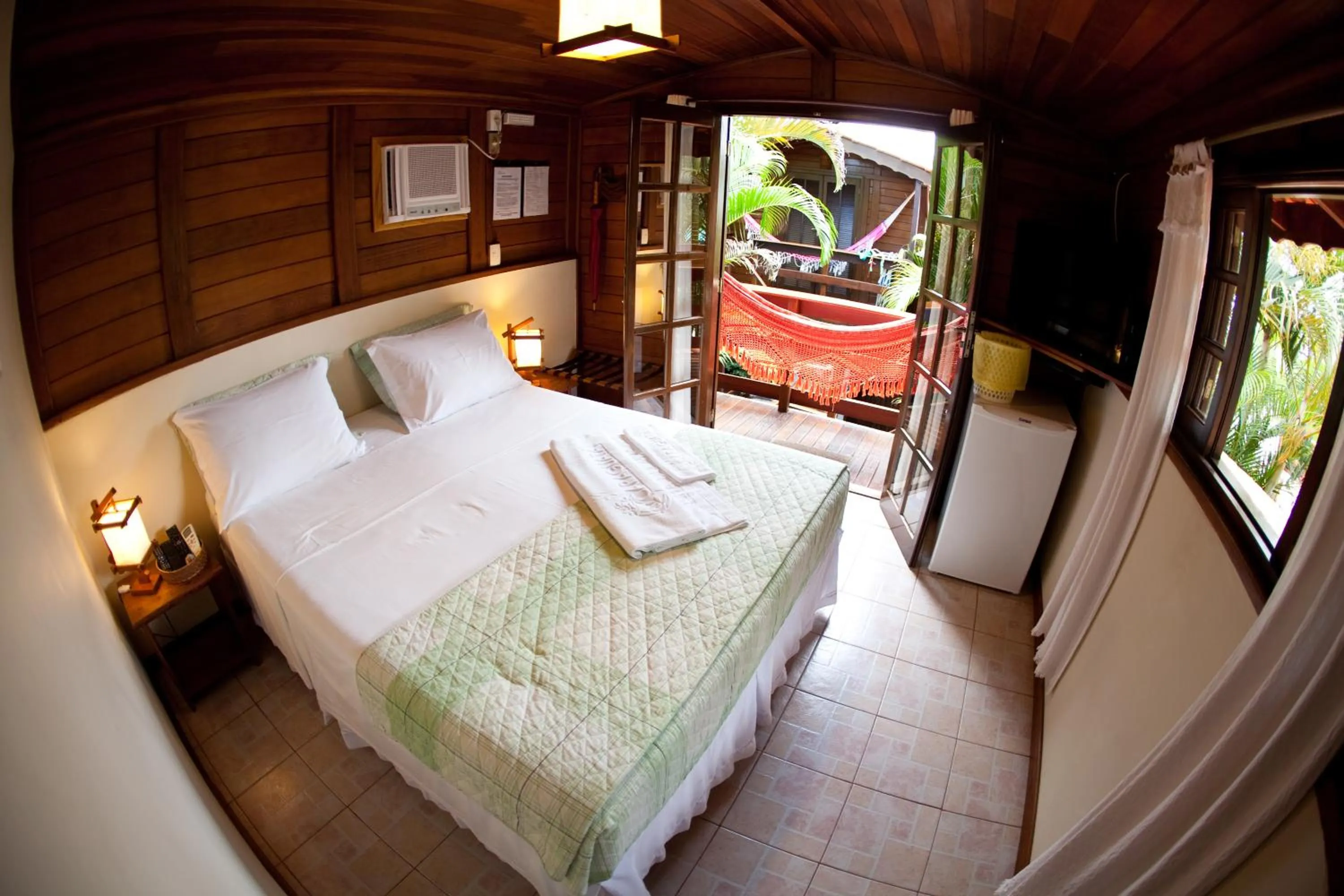 Bed in Complexo de Pousadas Caraguatá