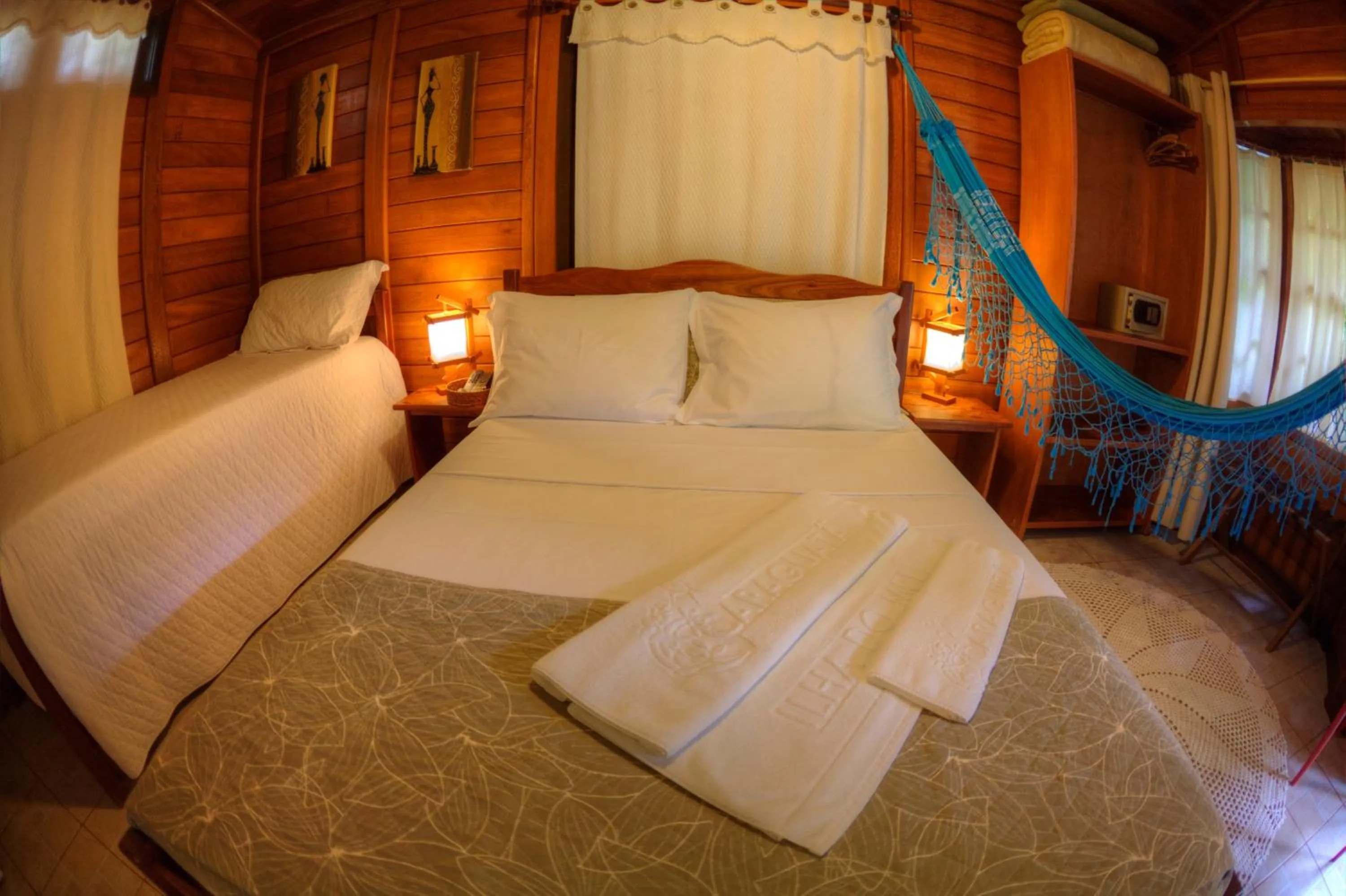 Bed in Complexo de Pousadas Caraguatá