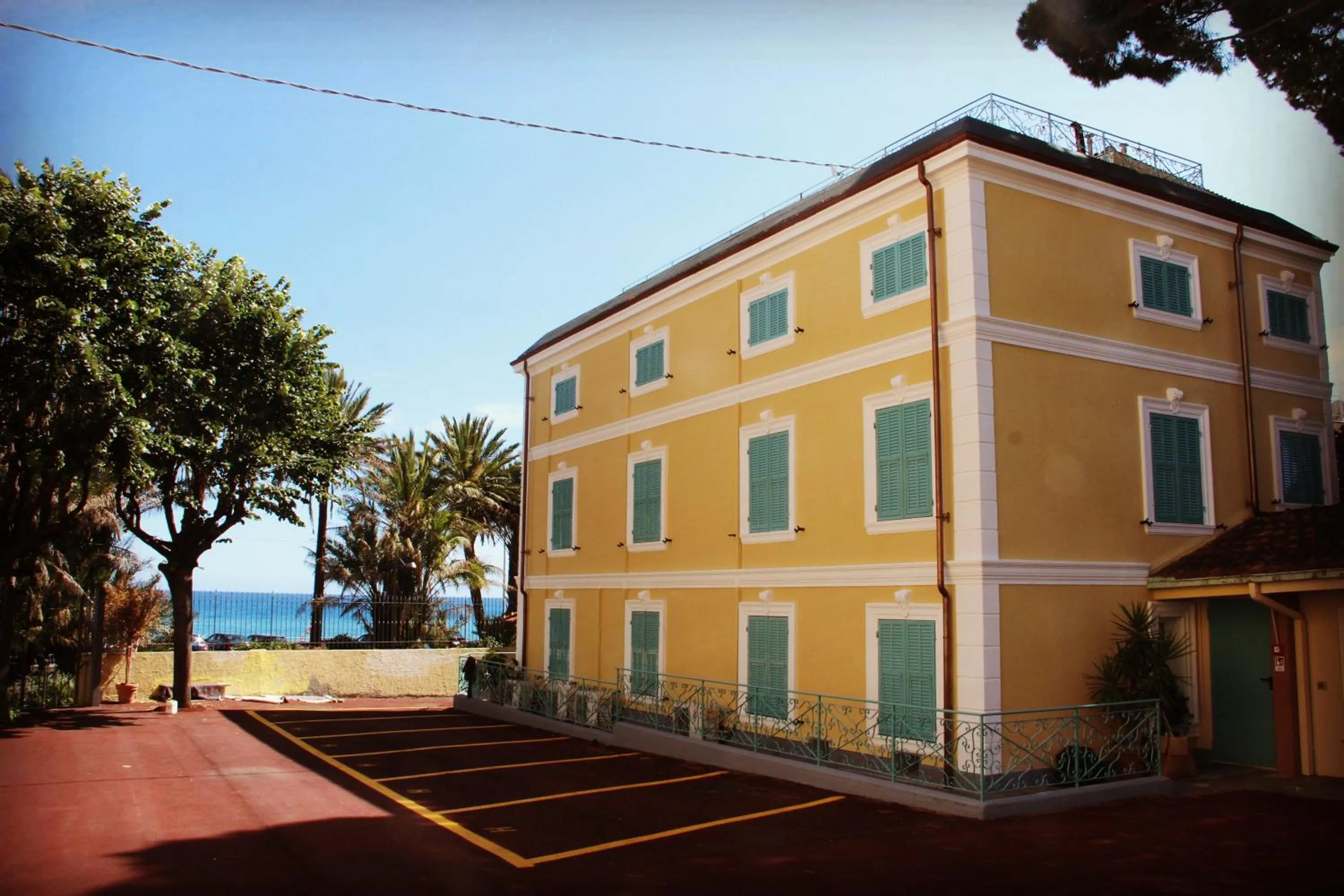 Property building in Hotel Villa Sophia