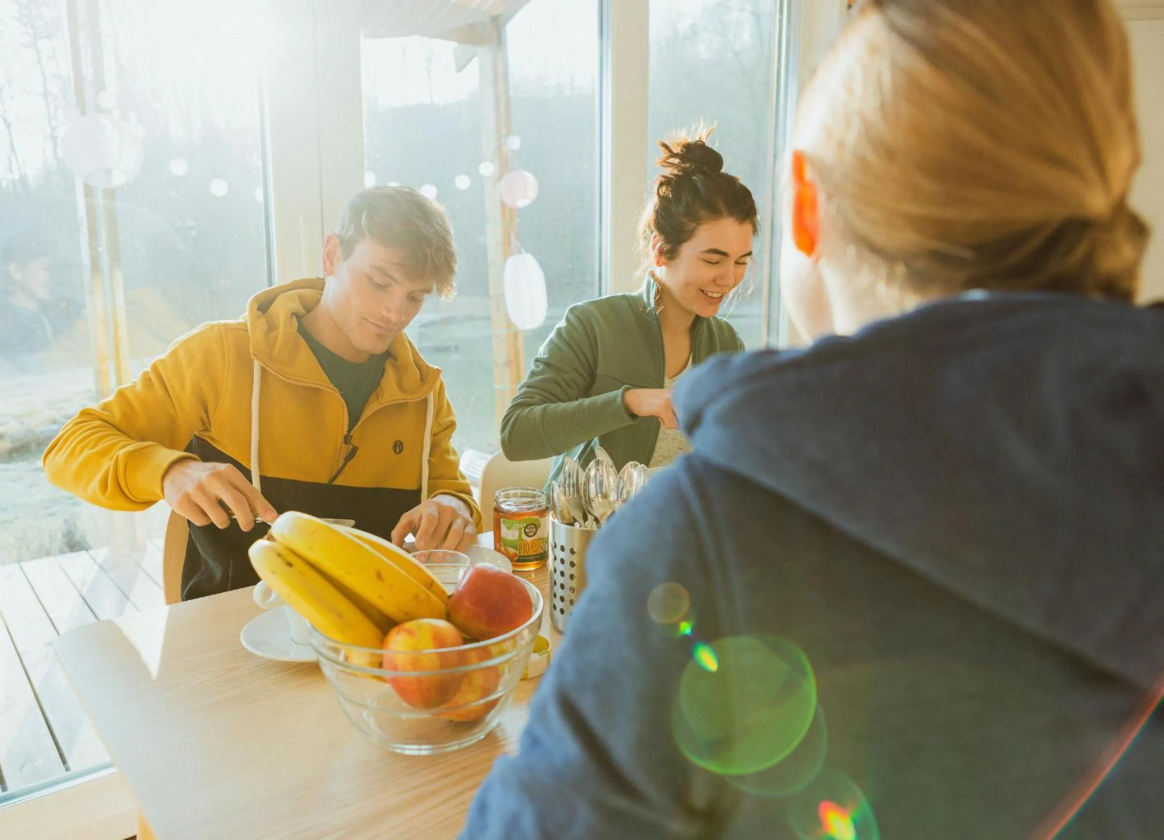 People in Naturasort Holiday Houses