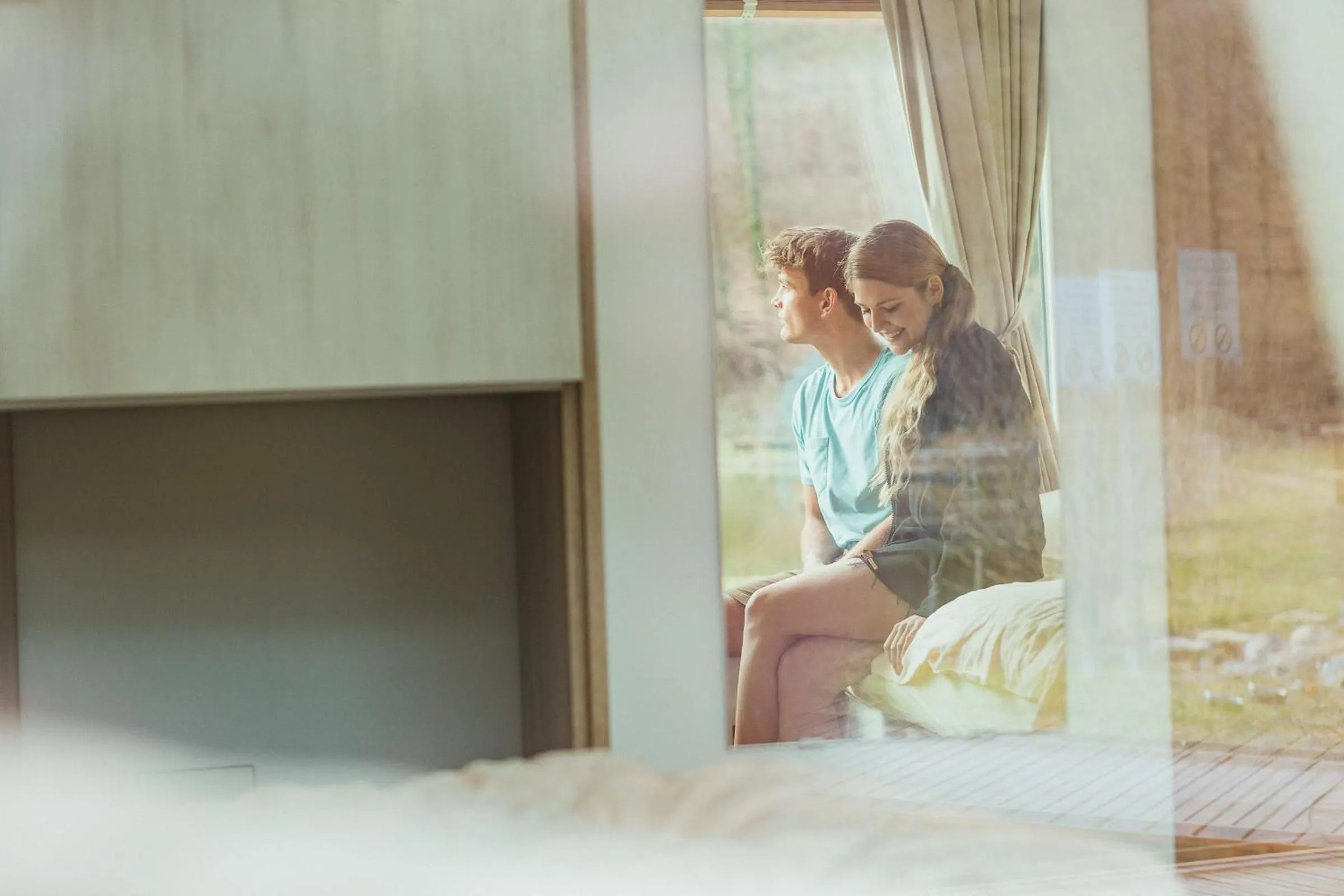 People in Naturasort Holiday Houses