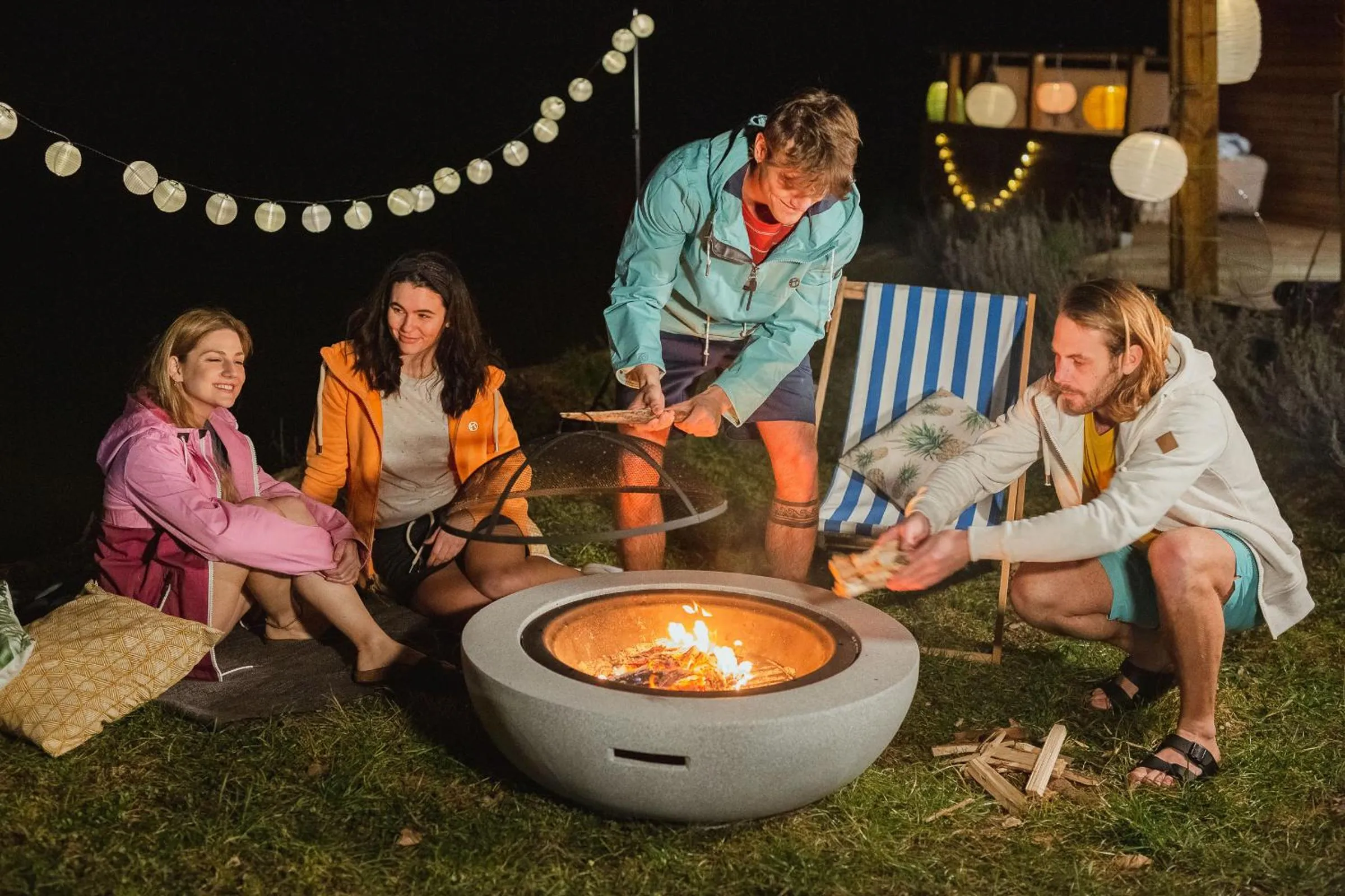 People in Naturasort Holiday Houses
