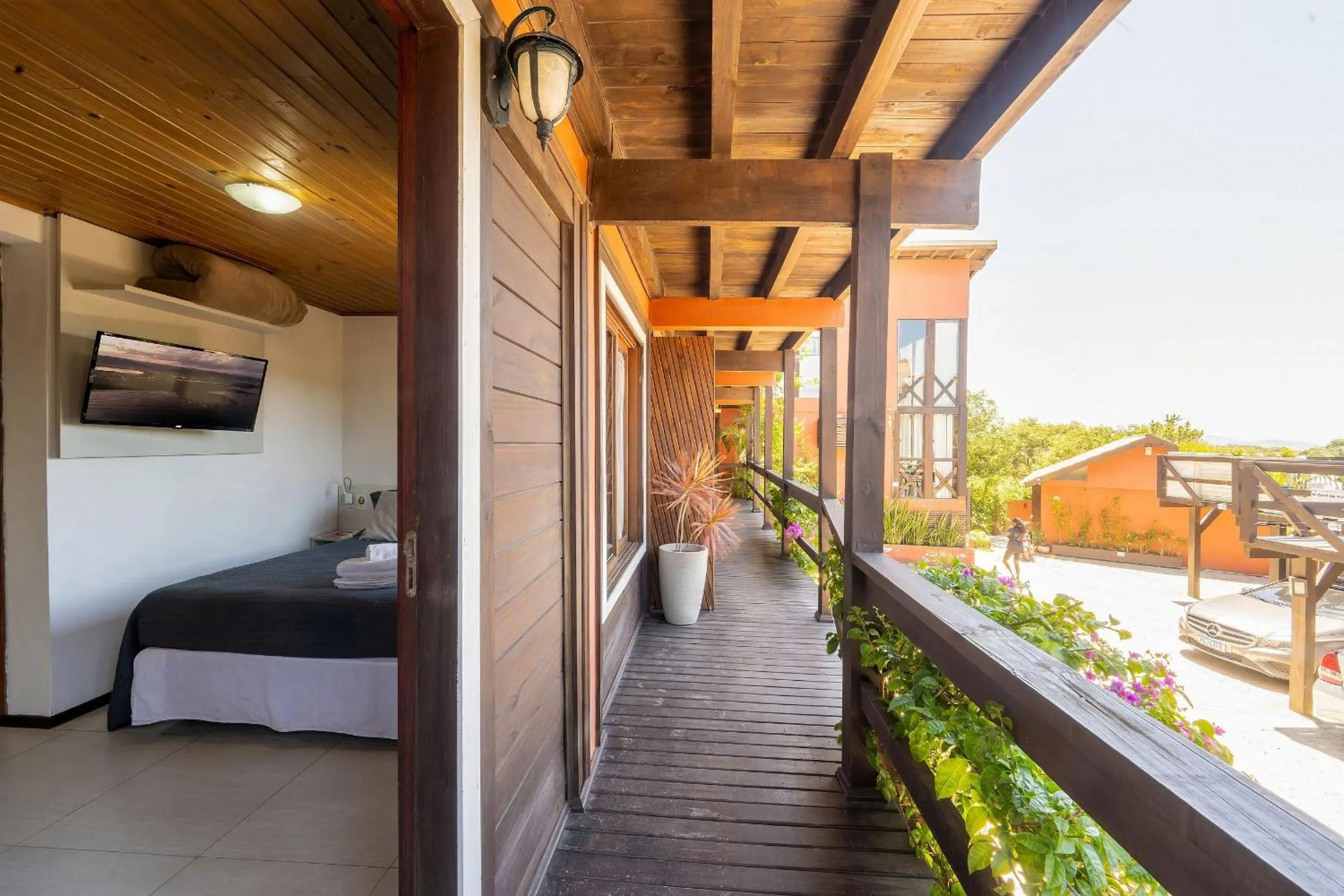 Bedroom, Bed in Pousada Solar dos Lírios - Praia do Rosa