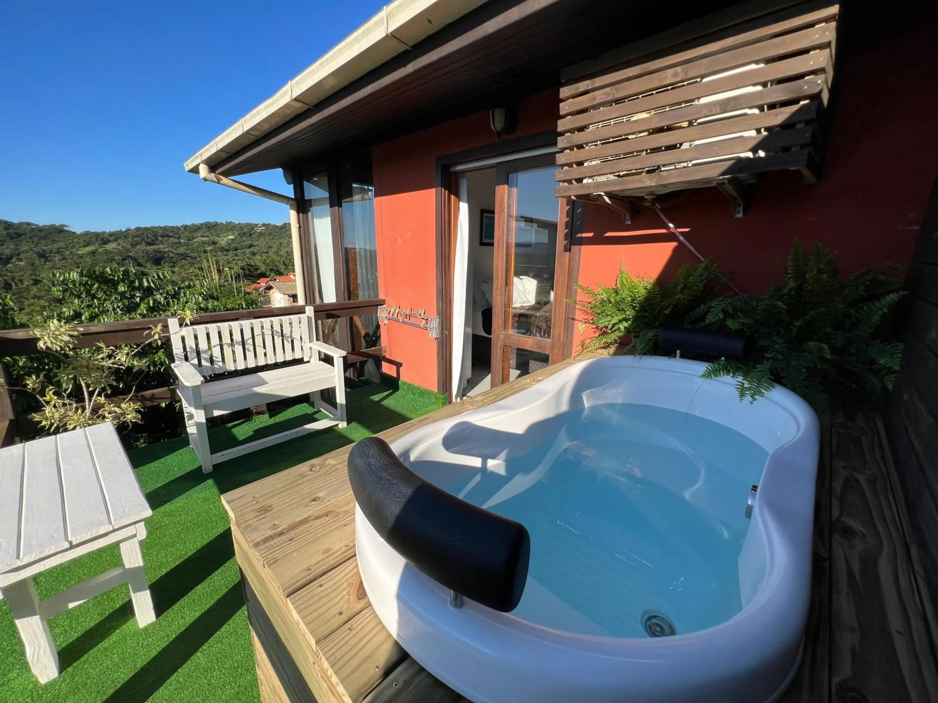 Bath in Pousada Solar dos Lírios - Praia do Rosa