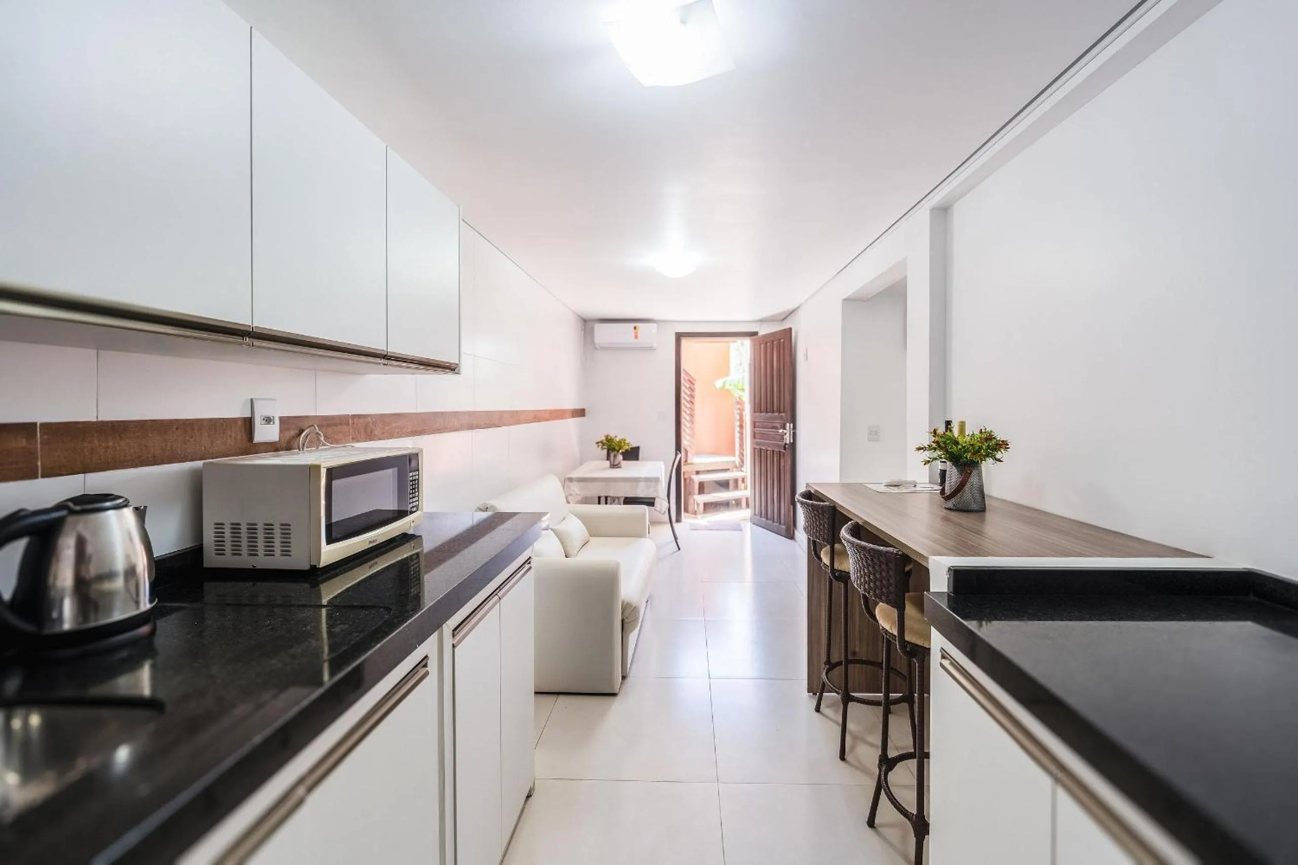 Living room in Pousada Solar dos Lírios - Praia do Rosa