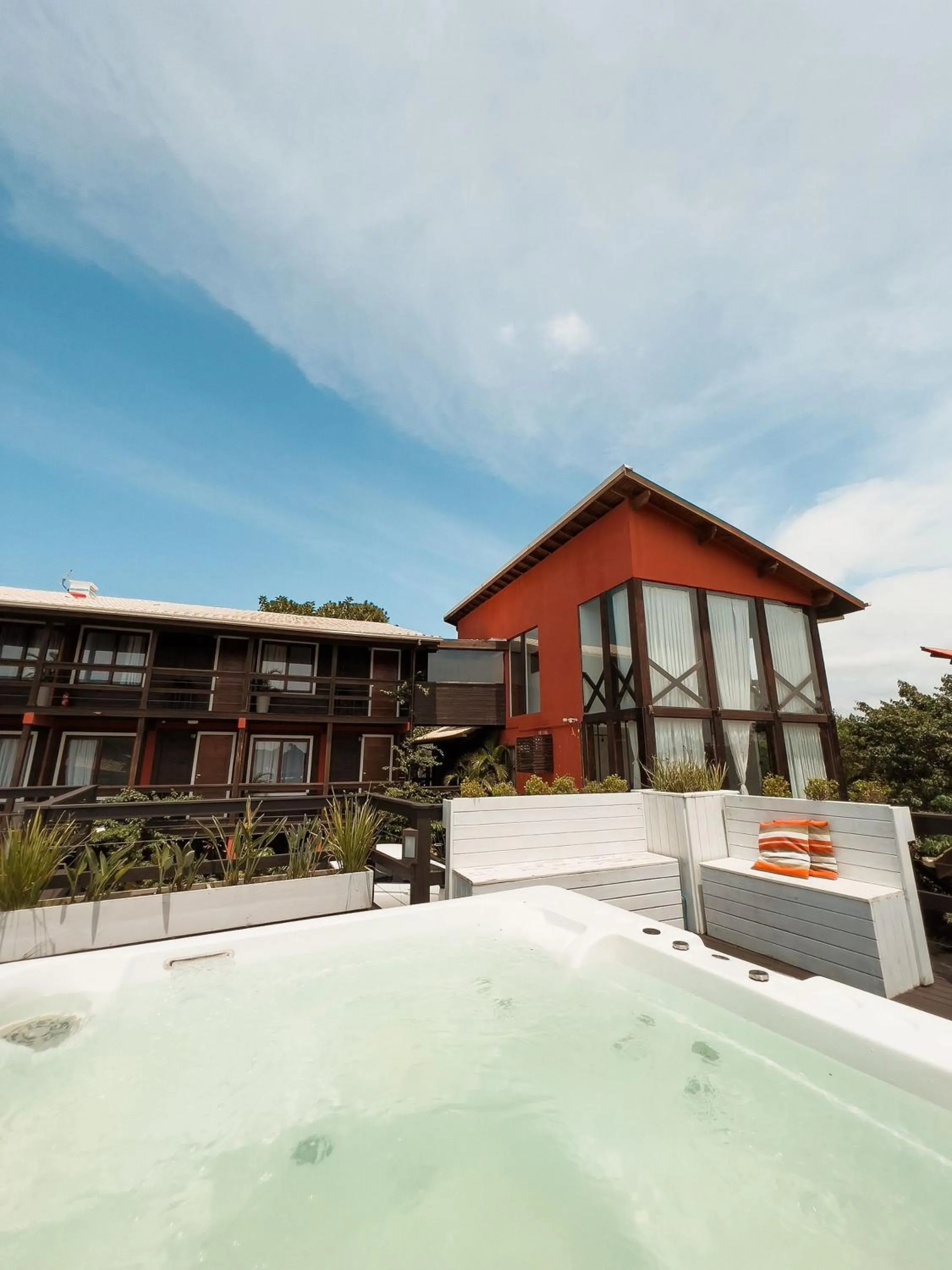 Facade/entrance in Pousada Solar dos Lírios - Praia do Rosa