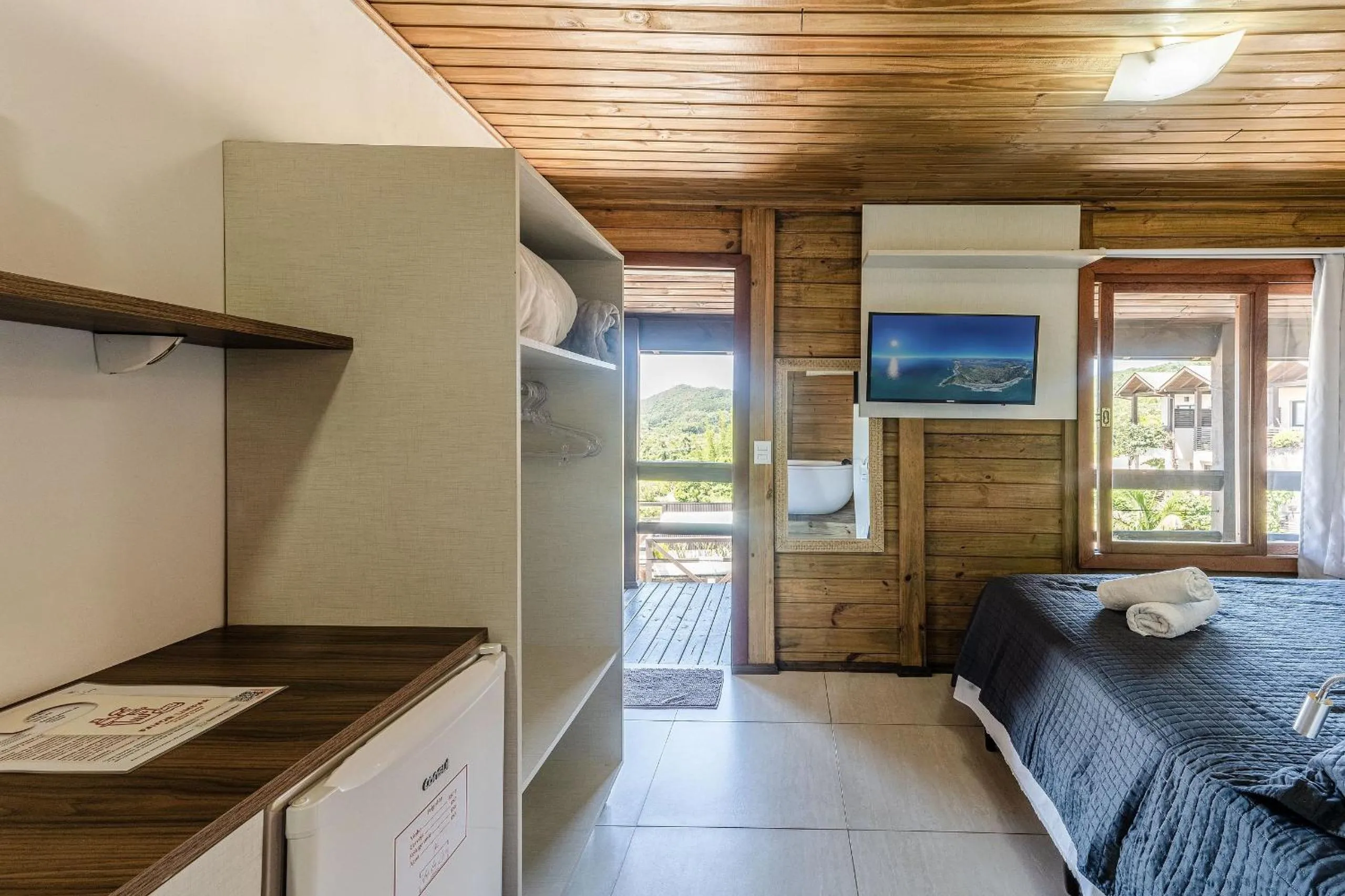 Bedroom in Pousada Solar dos Lírios - Praia do Rosa