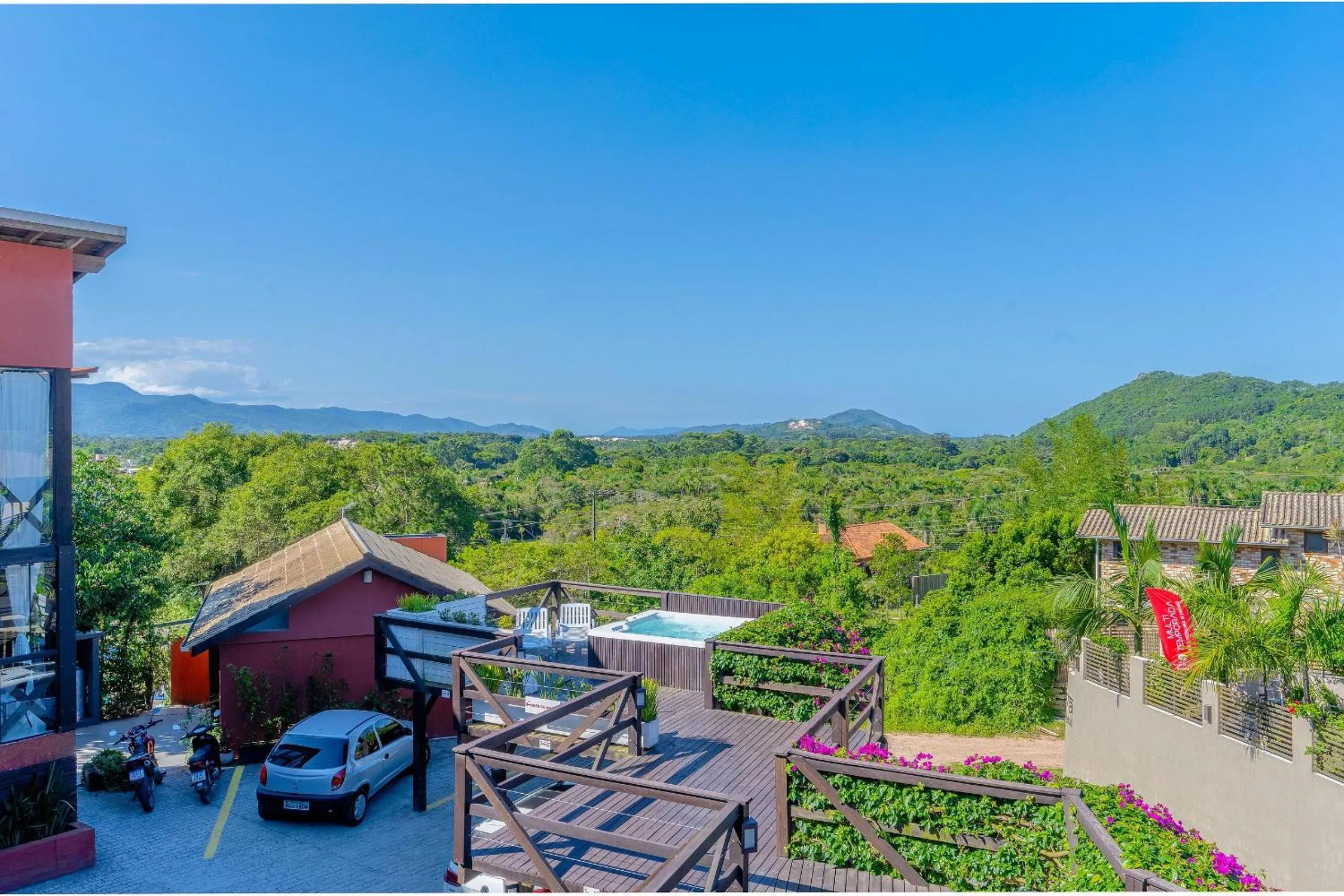 Facade/entrance in Pousada Solar dos Lírios - Praia do Rosa