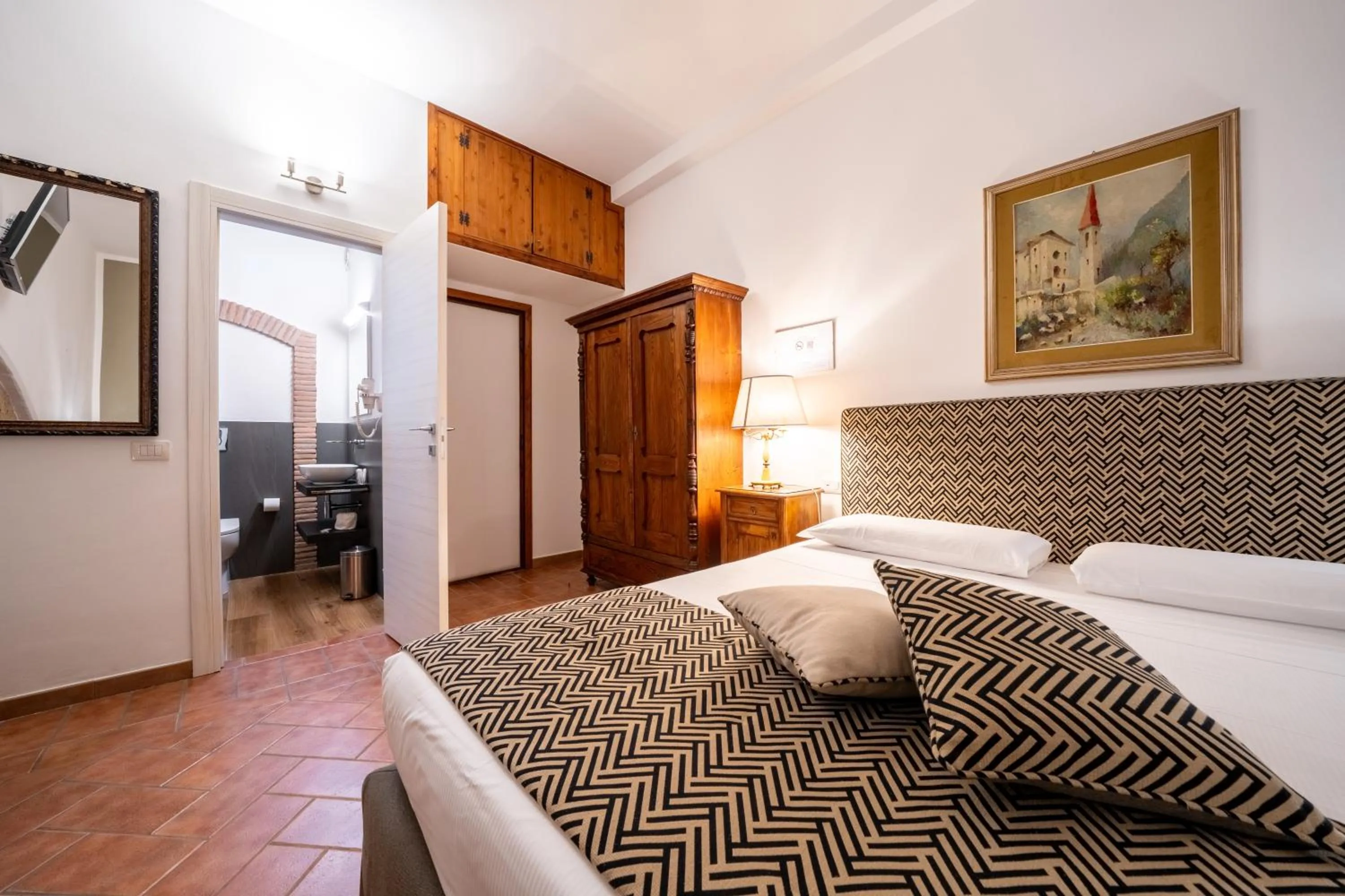 Bedroom, Bed in Affittacamere Valentina