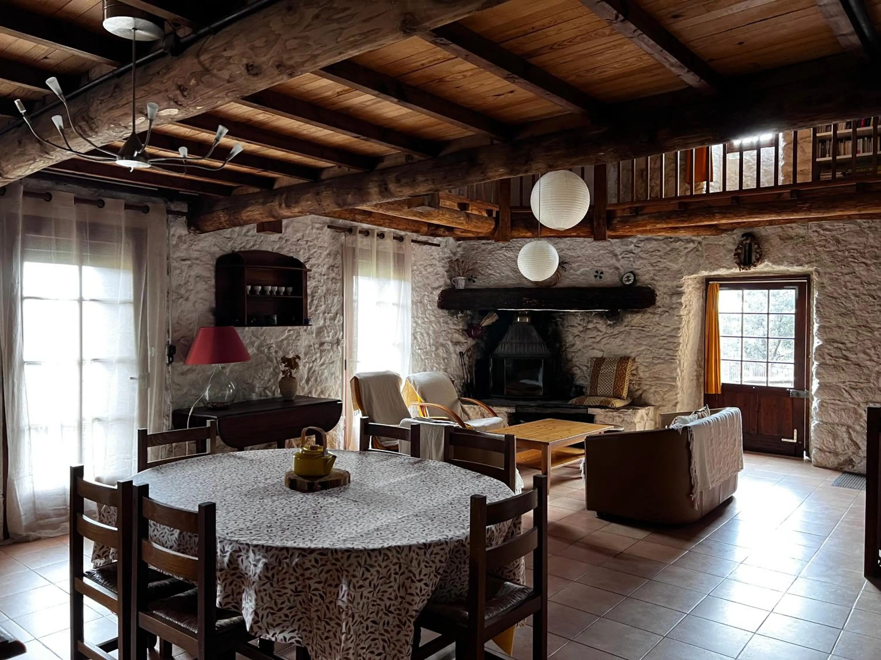 Living room in LES GITES D'ARDAILLERS