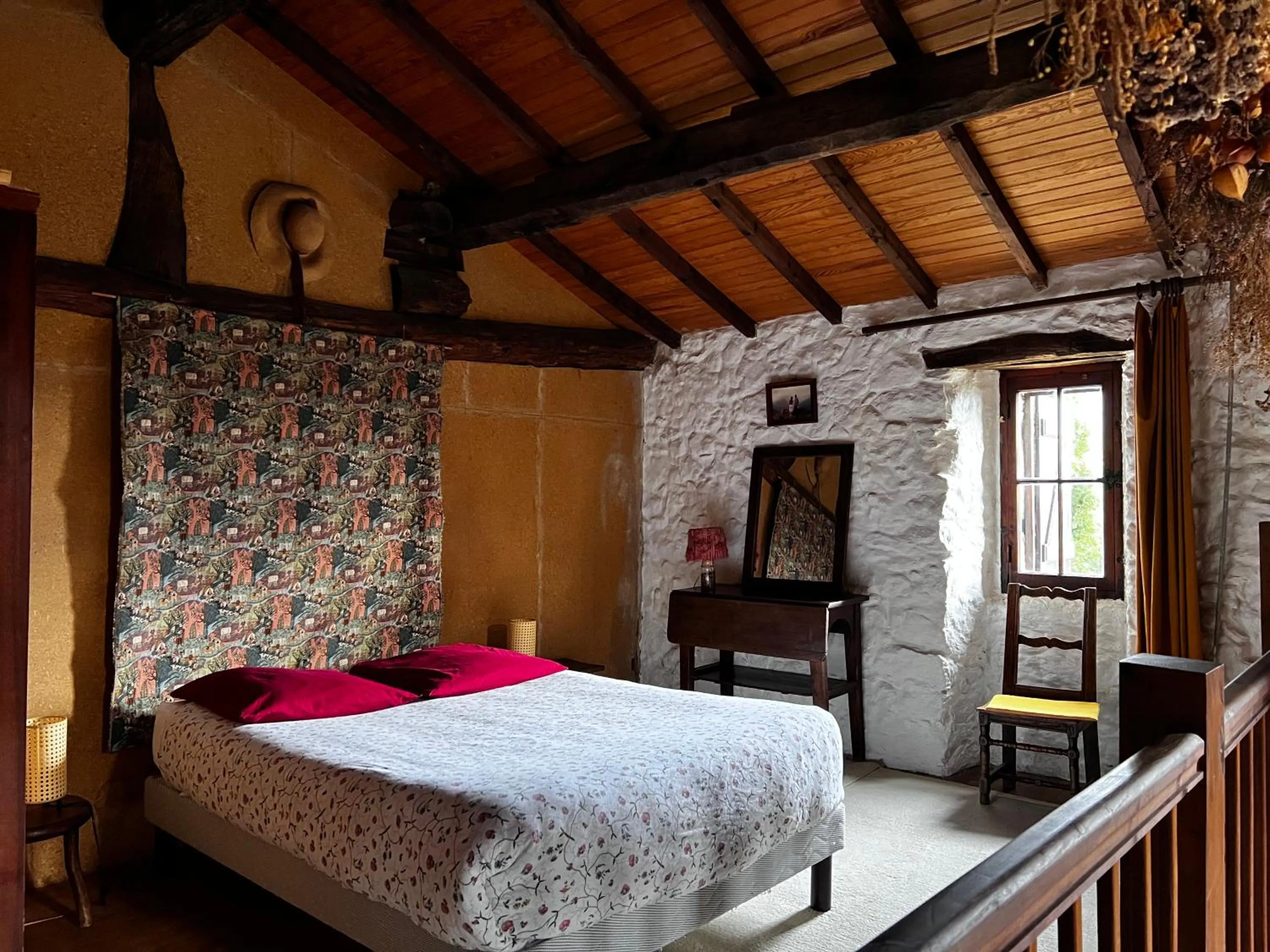 Bedroom, Bed in LES GITES D'ARDAILLERS