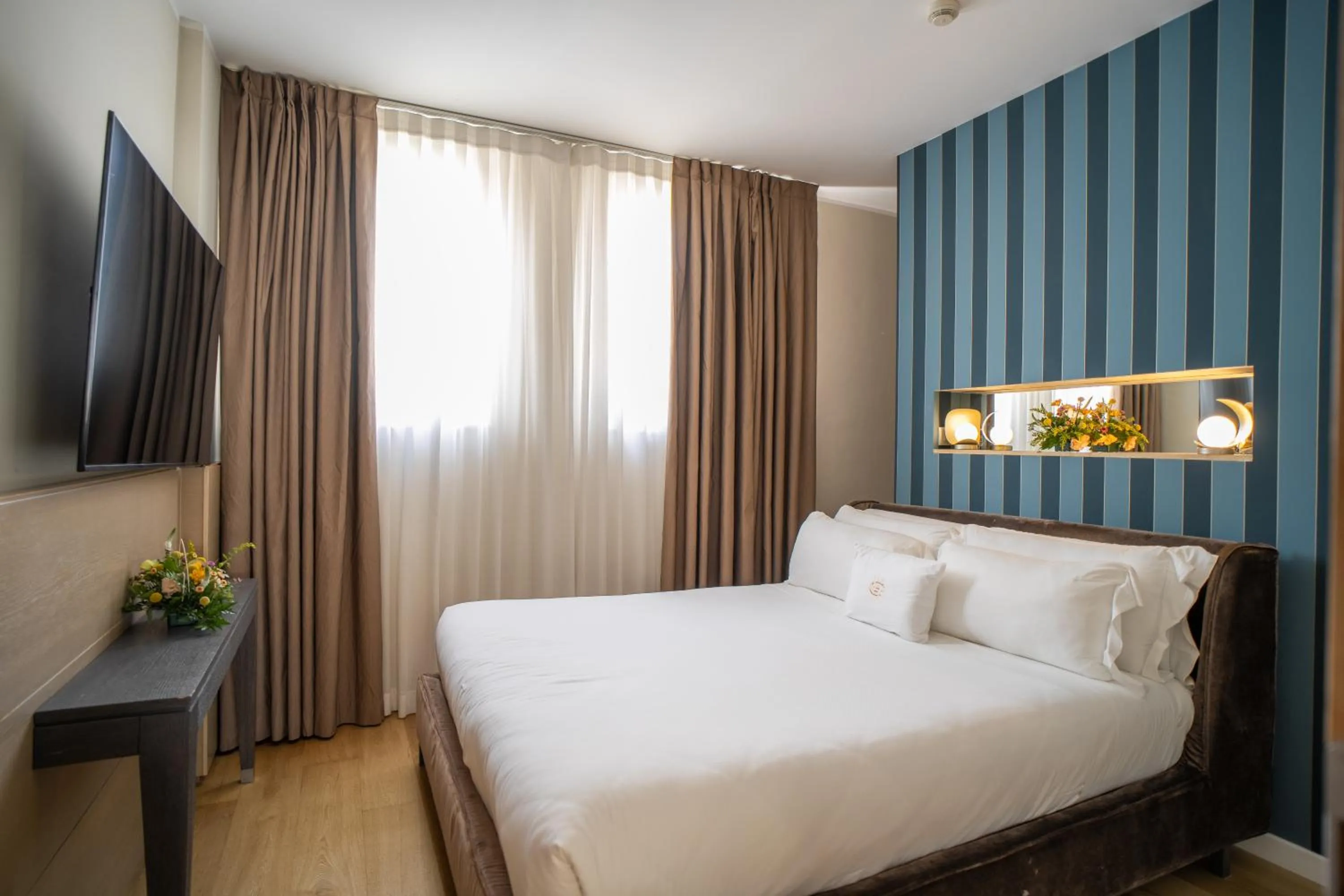 Bed in Grand Hotel Alassio Beach & Spa Resort - The Leading Hotels of the World