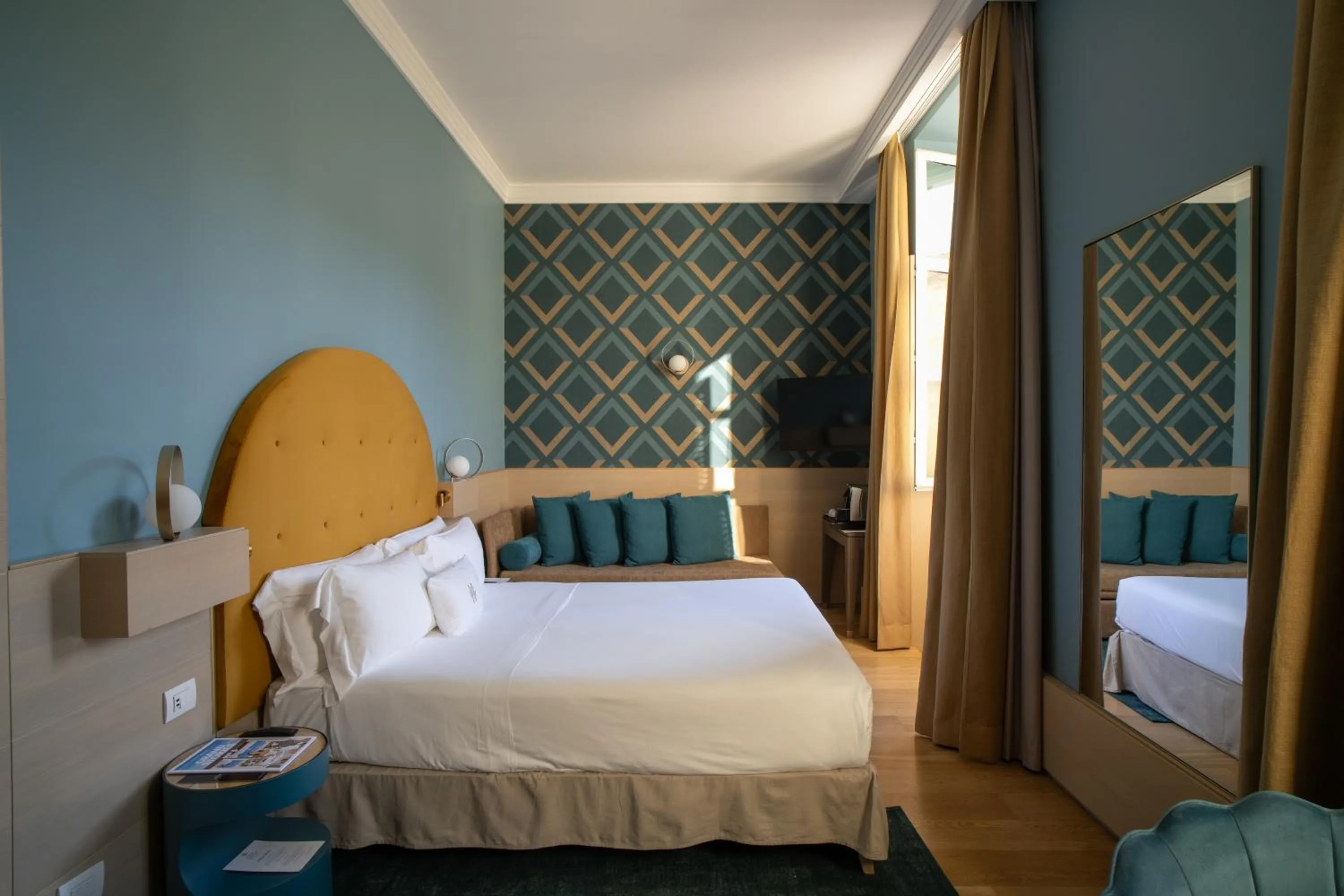 Bed in Grand Hotel Alassio Beach & Spa Resort - The Leading Hotels of the World