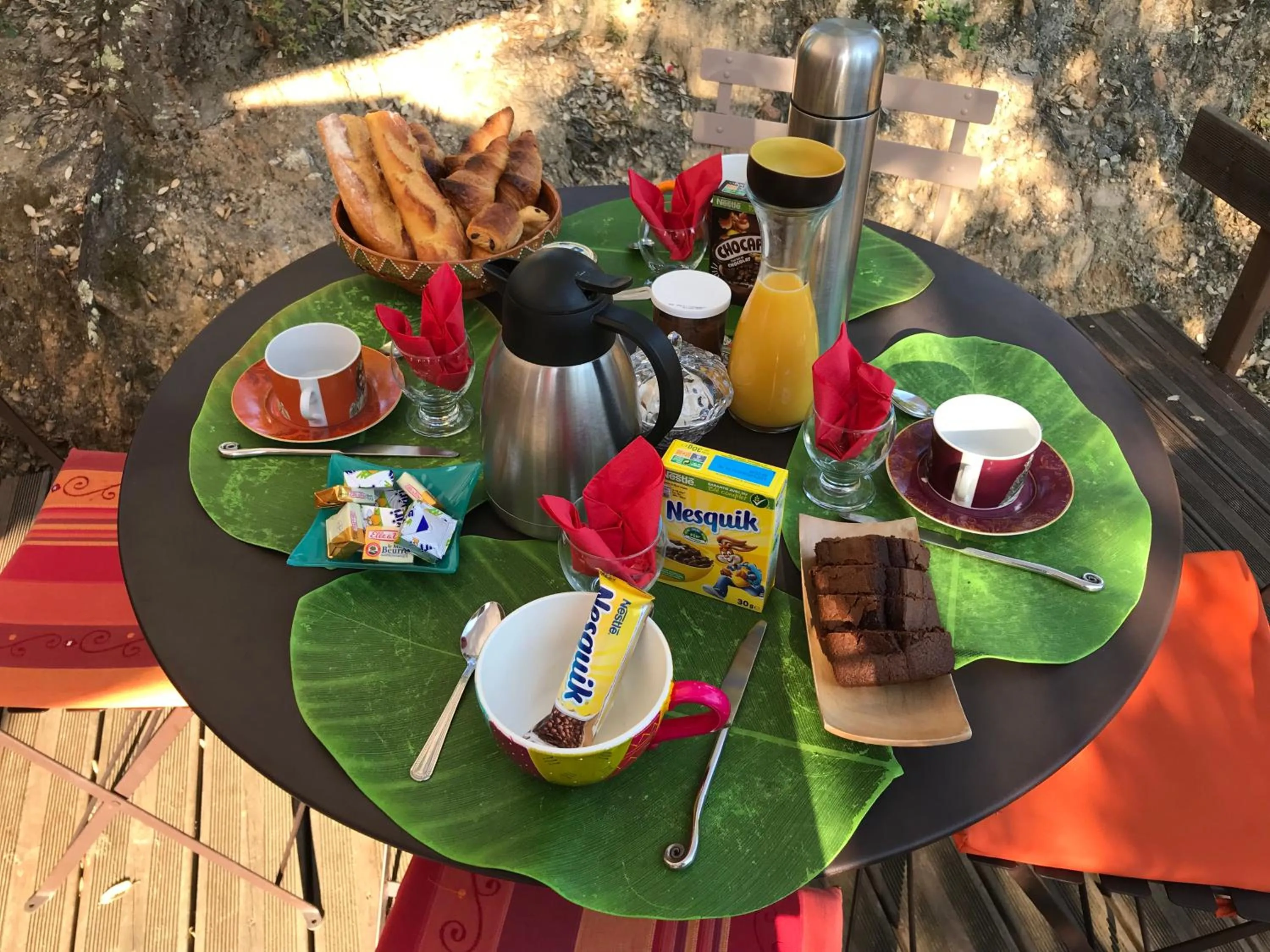 Breakfast in Au Soleil Mongol