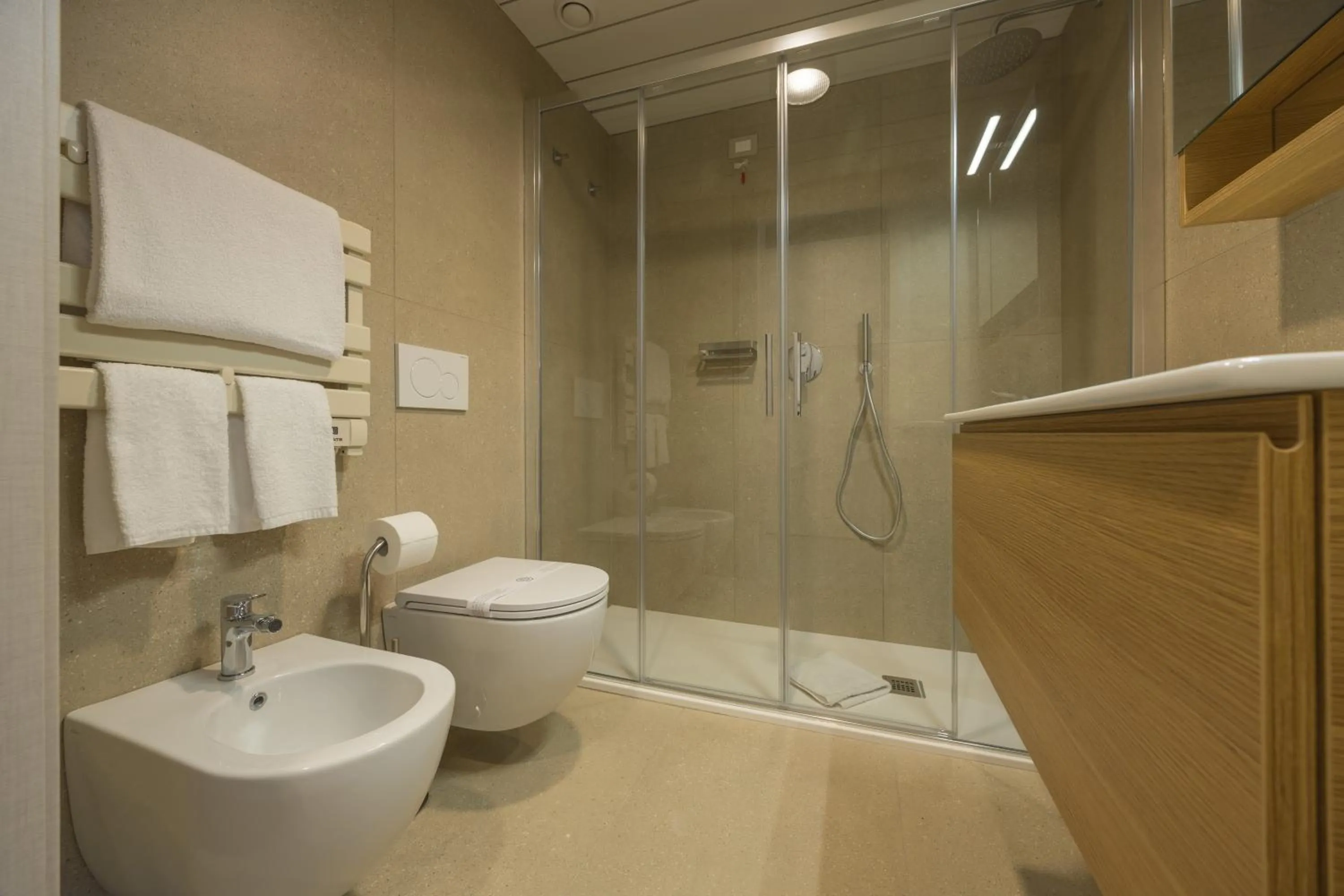 Shower in Residence Hotel Siloe