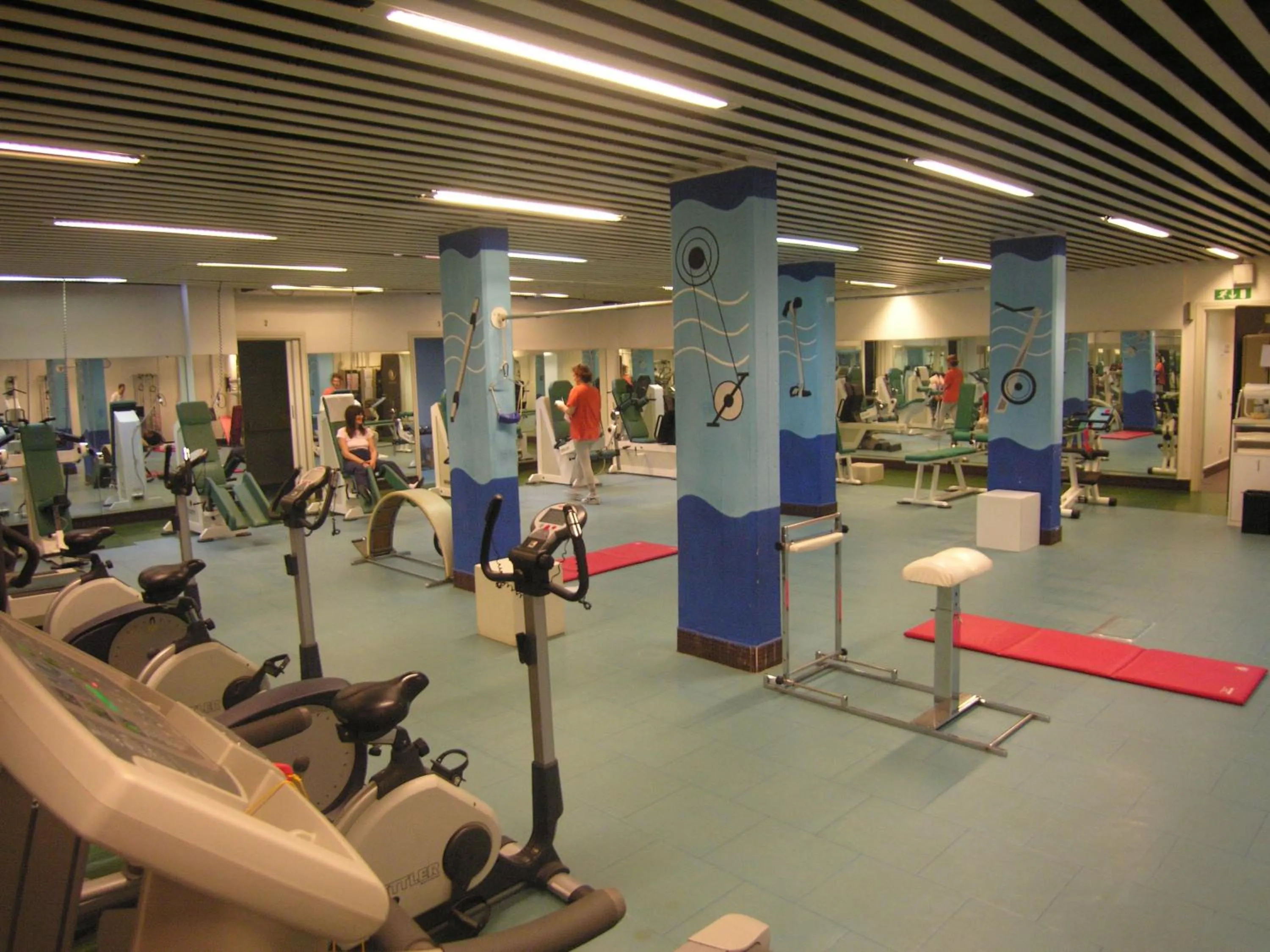 Fitness centre/facilities in Residence Hotel Siloe