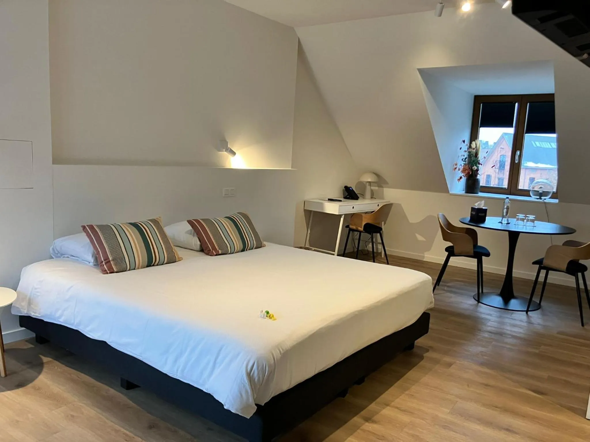 Bed in Hotel De Groene Hendrickx