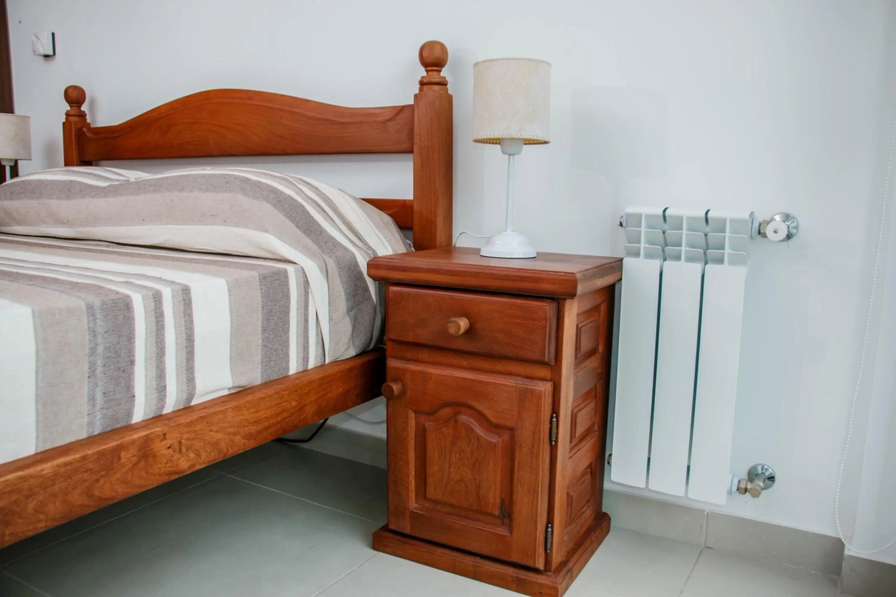 Decorative detail, Bed in Los Asturianos APART amentos 1 y 2 Mar del Plata