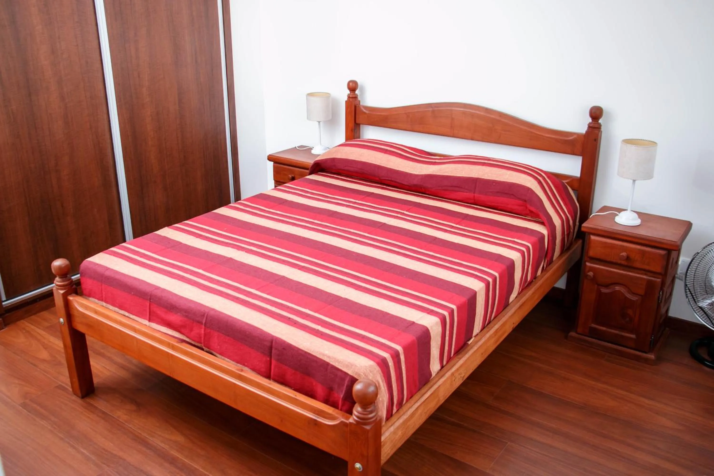 Decorative detail, Bed in Los Asturianos APART amentos 1 y 2 Mar del Plata